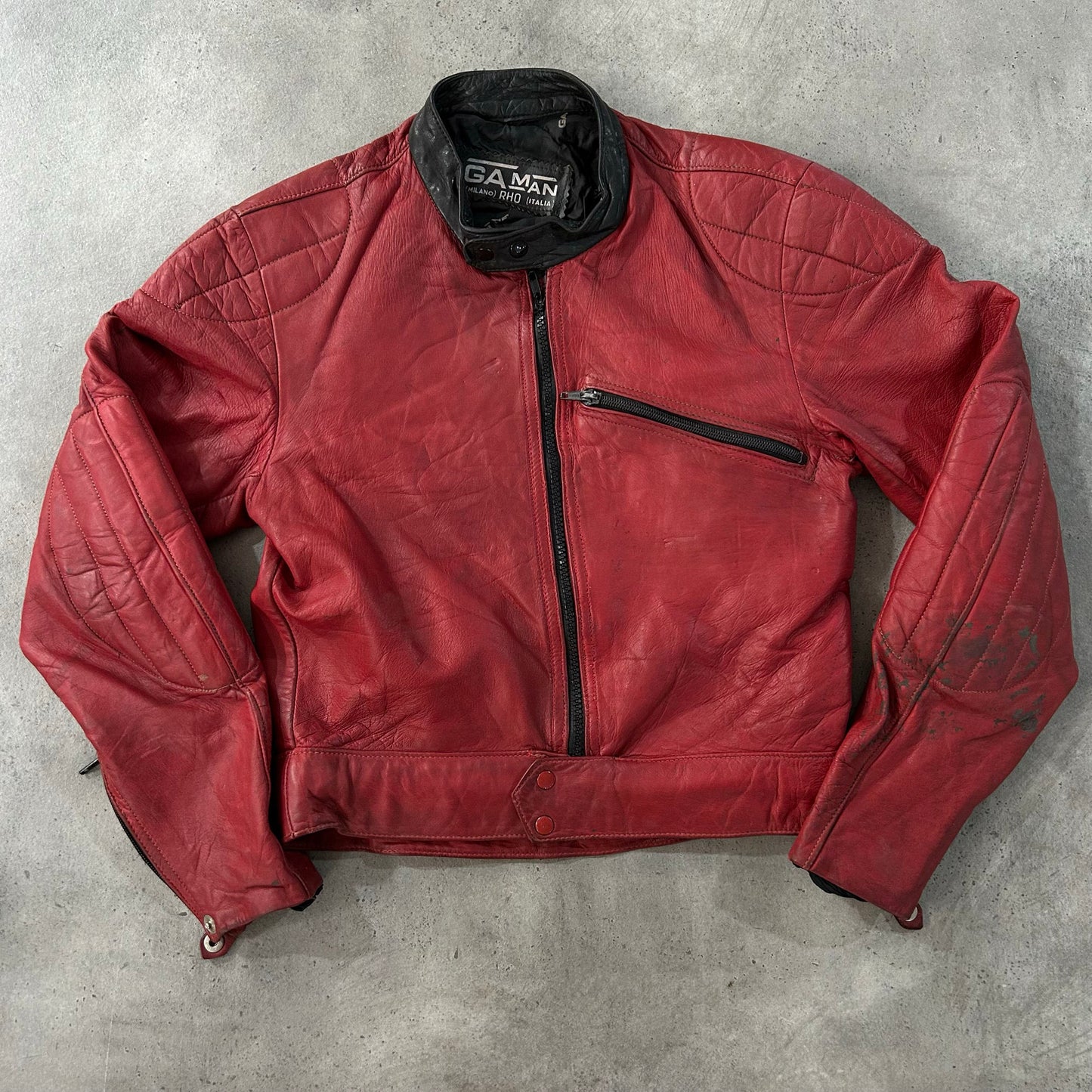 Vintage 70s-90s Italy Motorcycle Leather Jackets