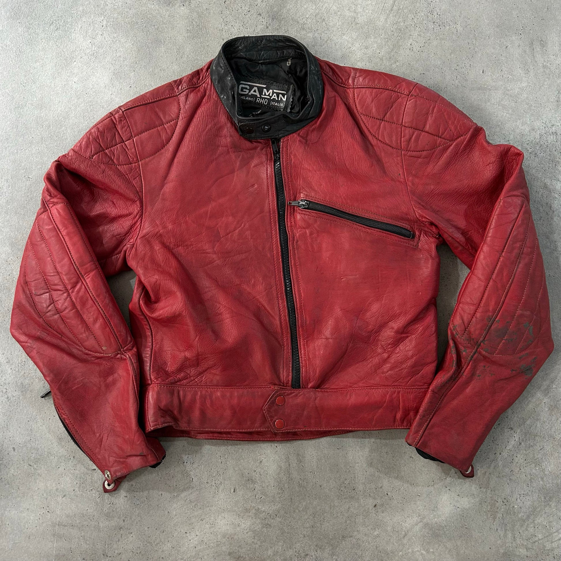 Vintage 70s-90s Italy Motorcycle Leather Jackets