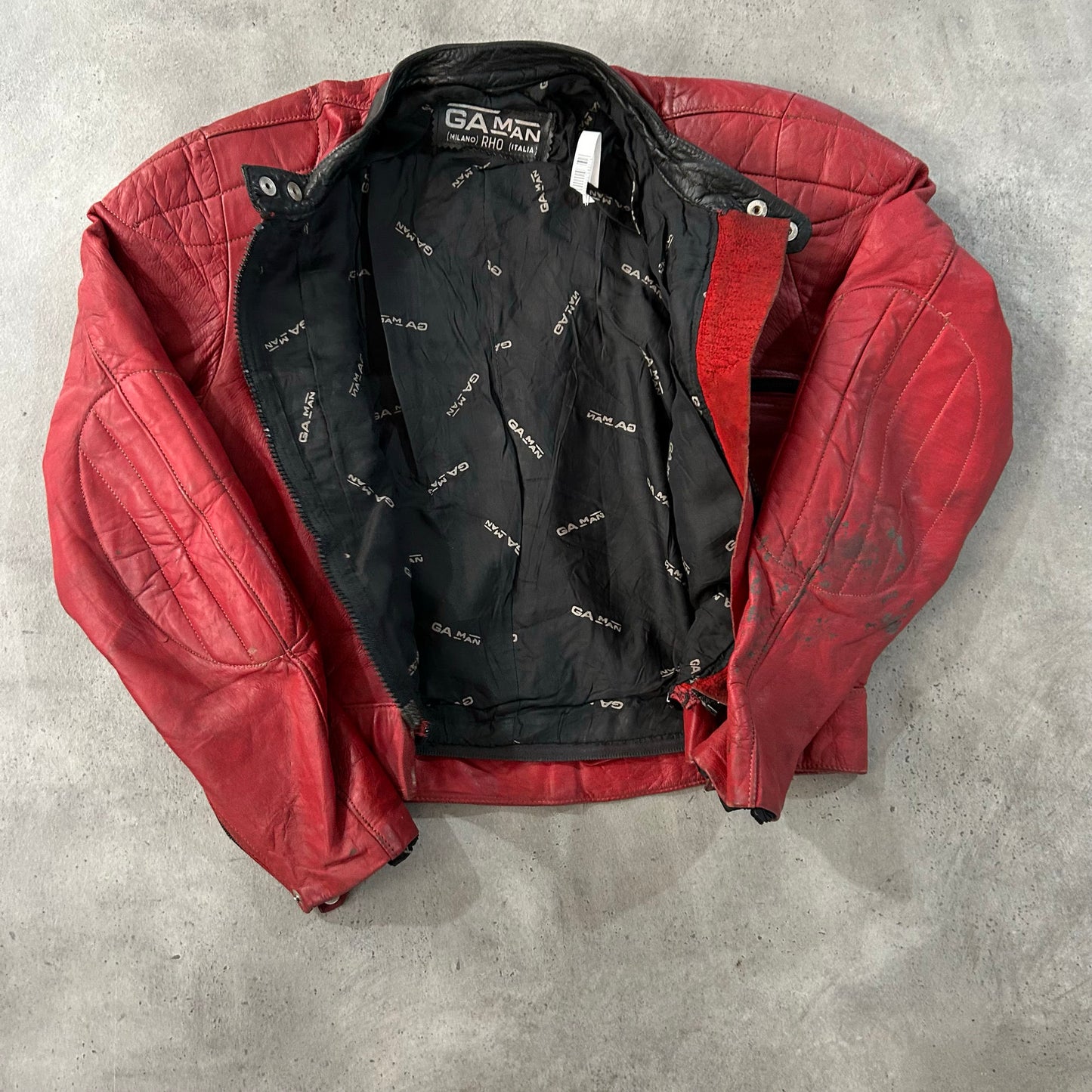 Vintage 70s-90s Italy Motorcycle Leather Jackets