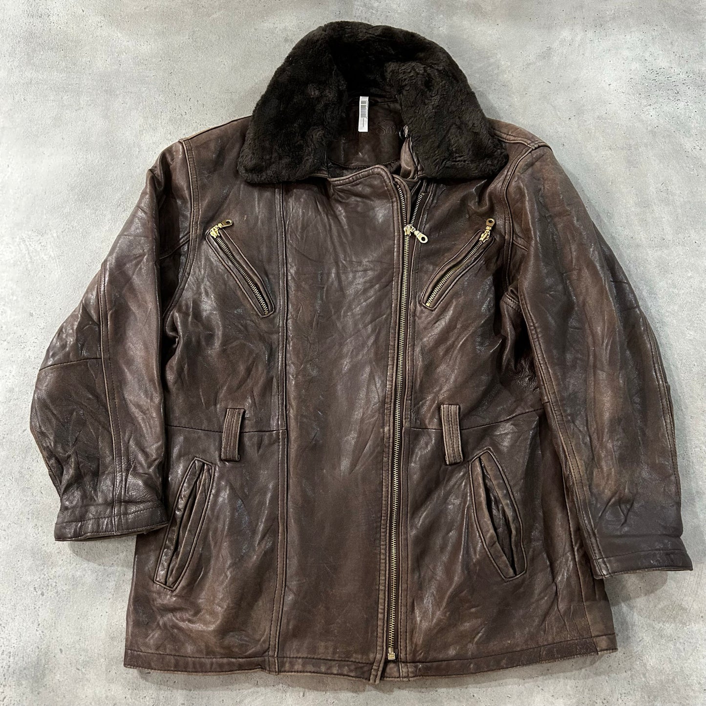 Vintage 70s-90s Mid-Length Leather Jackets