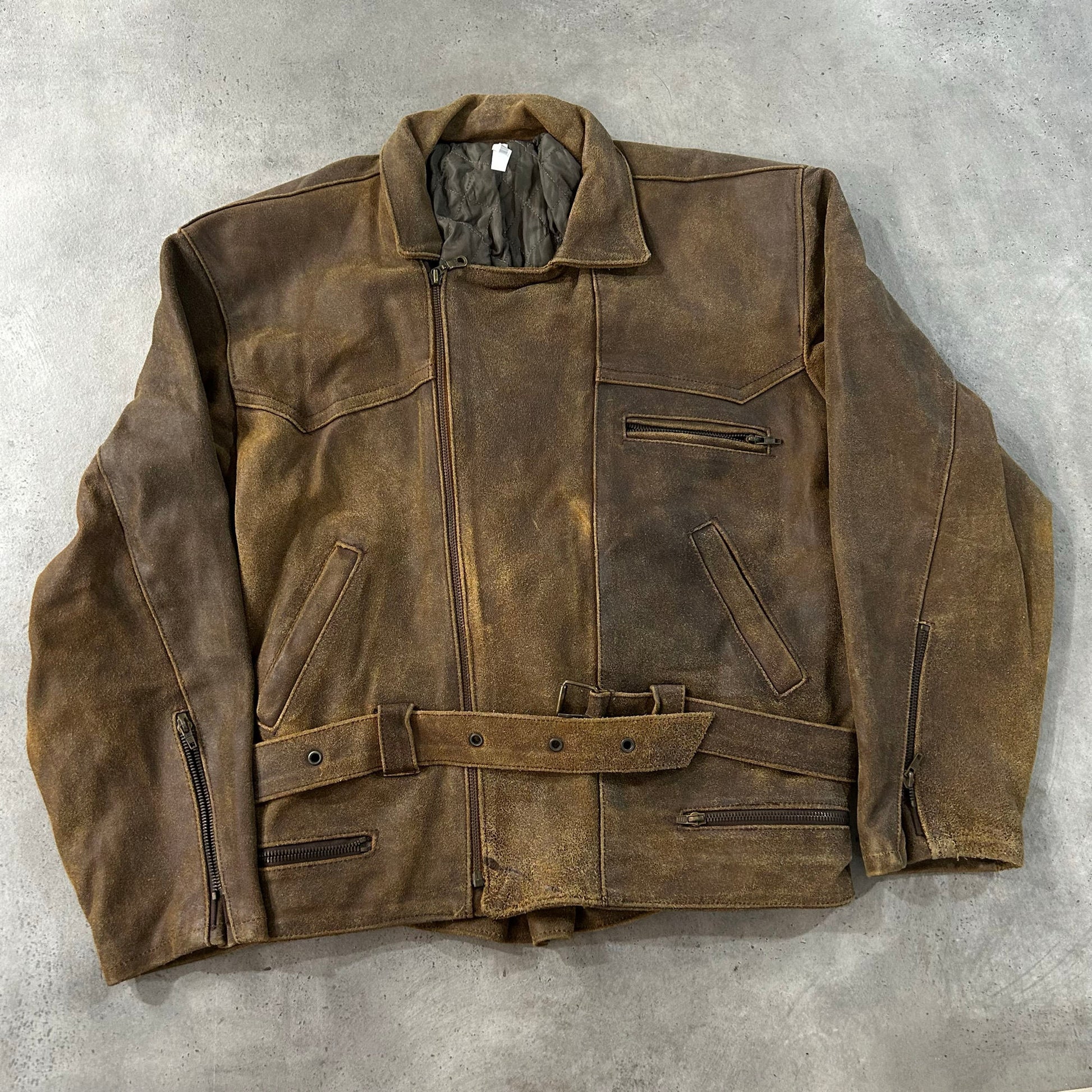 Vintage 70s-90s Double Rider Leather Jackets