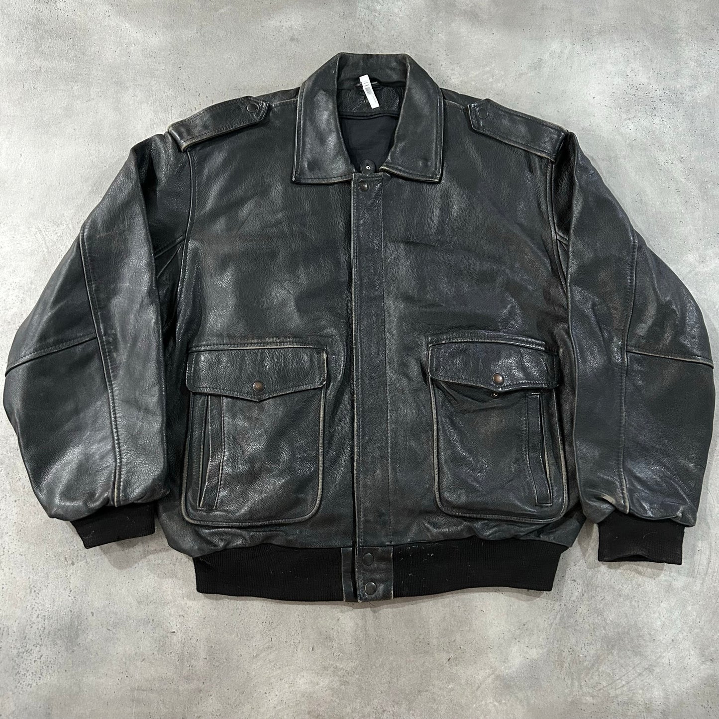 Vintage 70s-90s Italy Military A-2 Leather Jackets