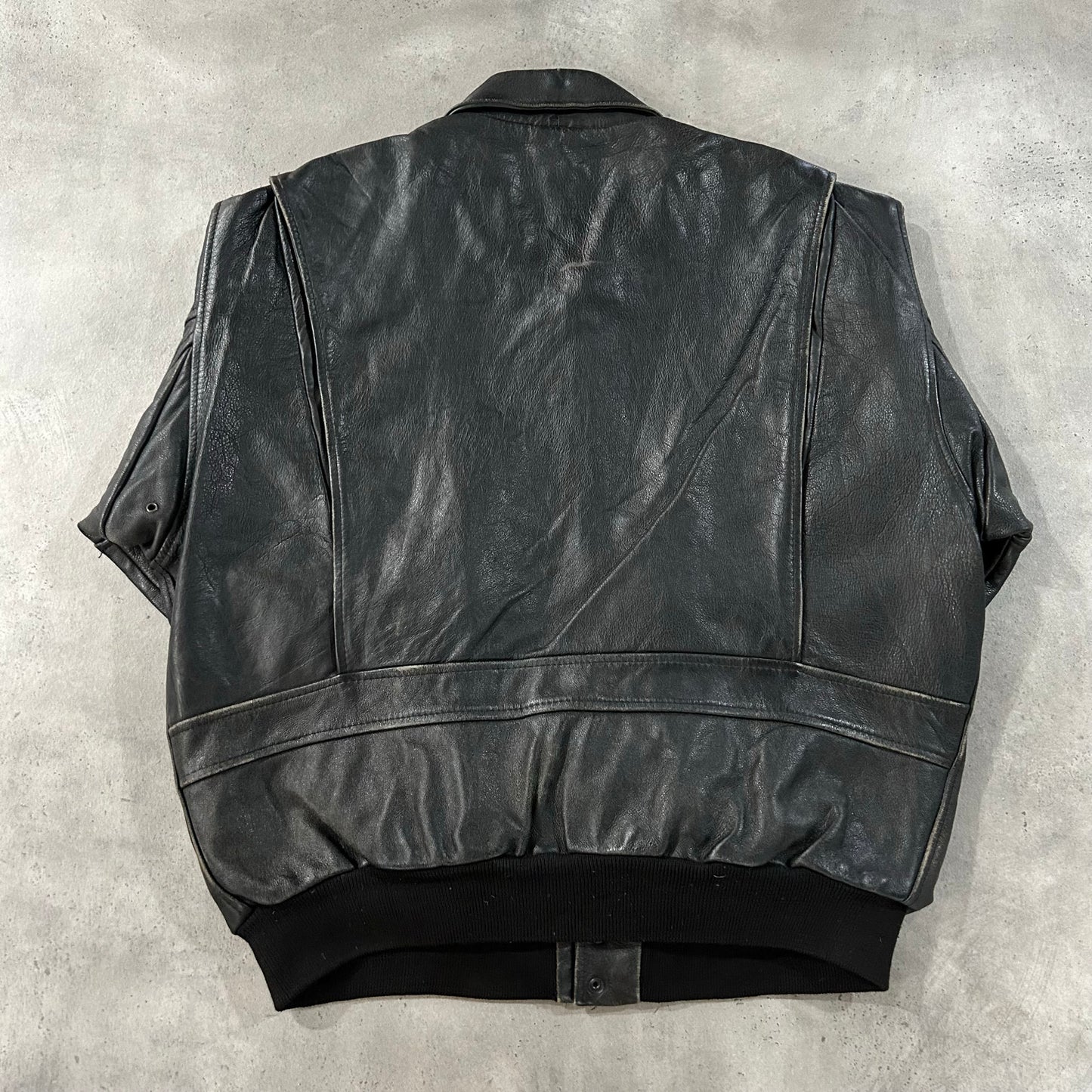 Vintage 70s-90s Italy Military A-2 Leather Jackets