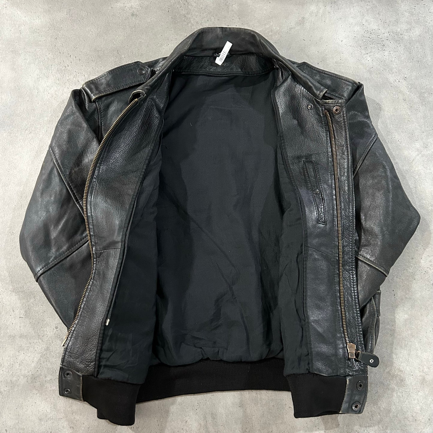 Vintage 70s-90s Italy Military A-2 Leather Jackets