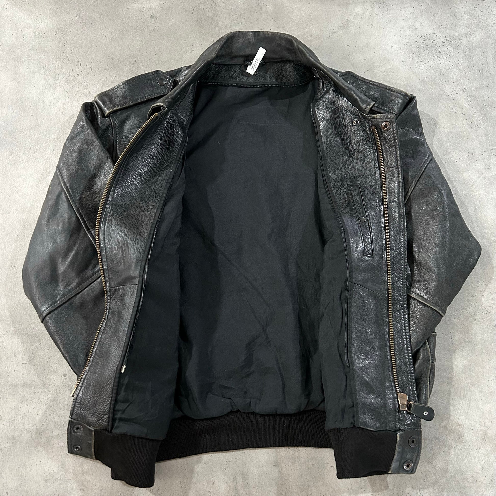 Vintage 70s-90s Italy Military A-2 Leather Jackets