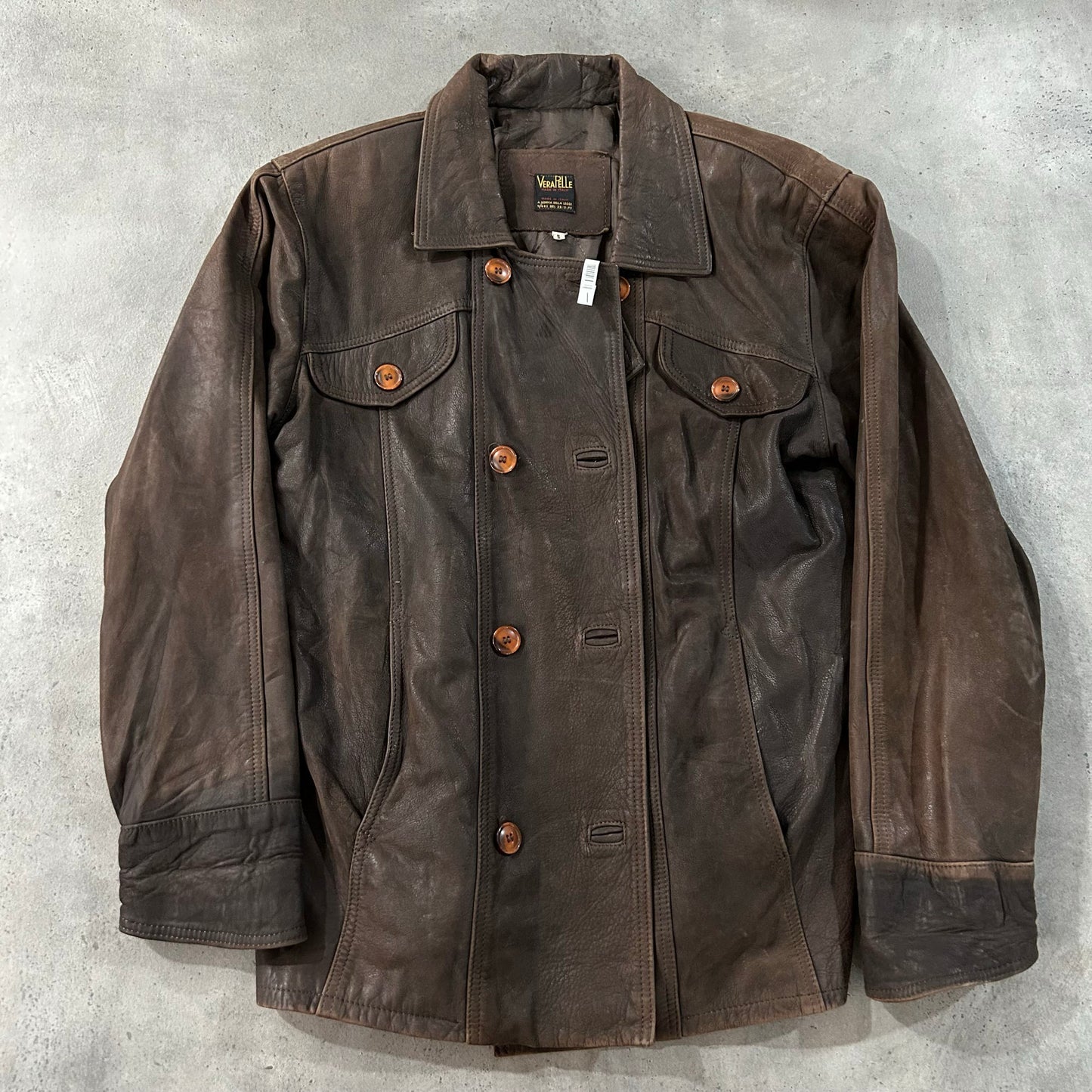 Vintage 70s-90s Italy Leather Jackets