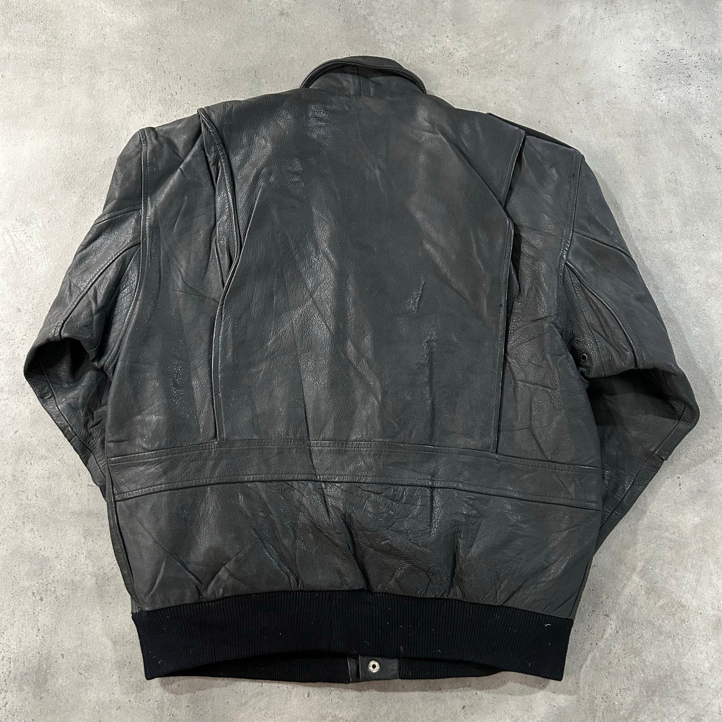Vintage 70s-90s Military Flight Leather Jackets