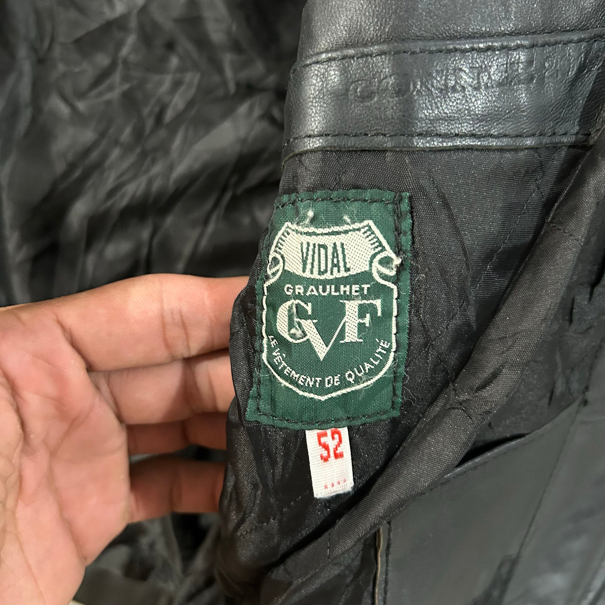 Vintage 70s-90s France Leather Jackets