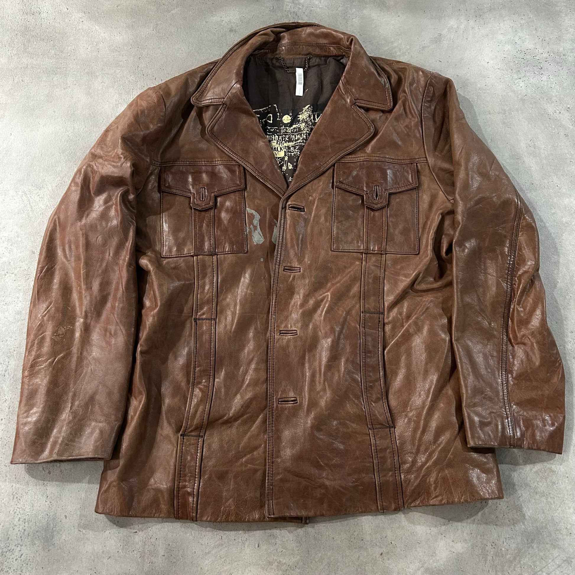 Vintage Retro Leather Jackets