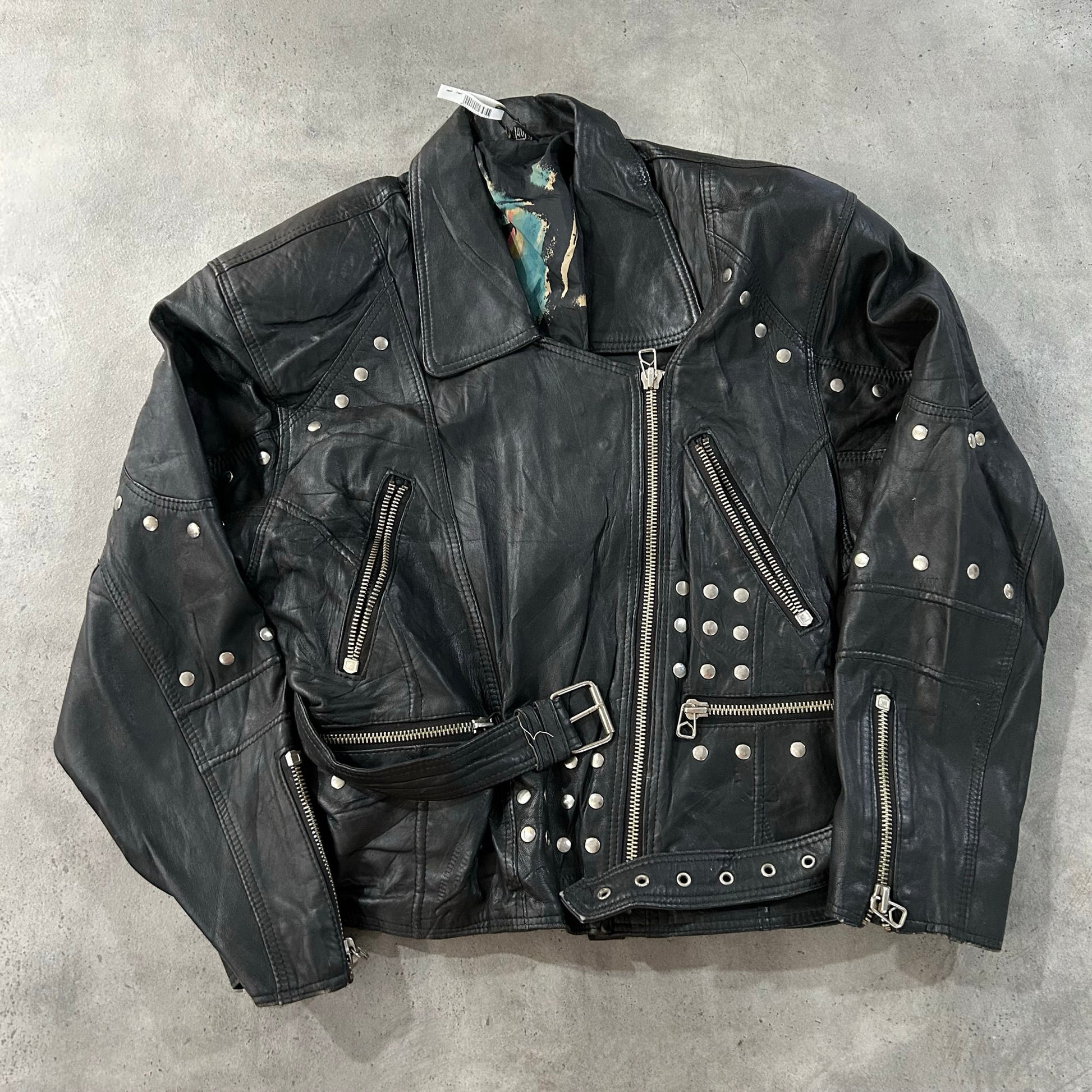 Vintage 70s-90s Germany Double Rider Leather Jackets