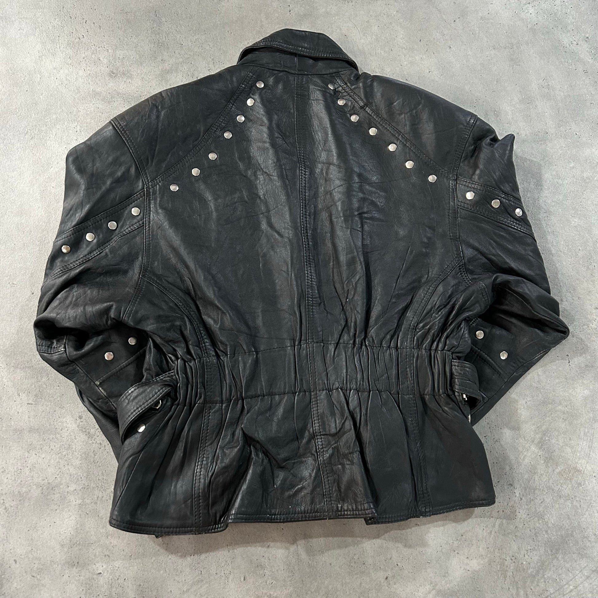 Vintage 70s-90s Germany Double Rider Leather Jackets