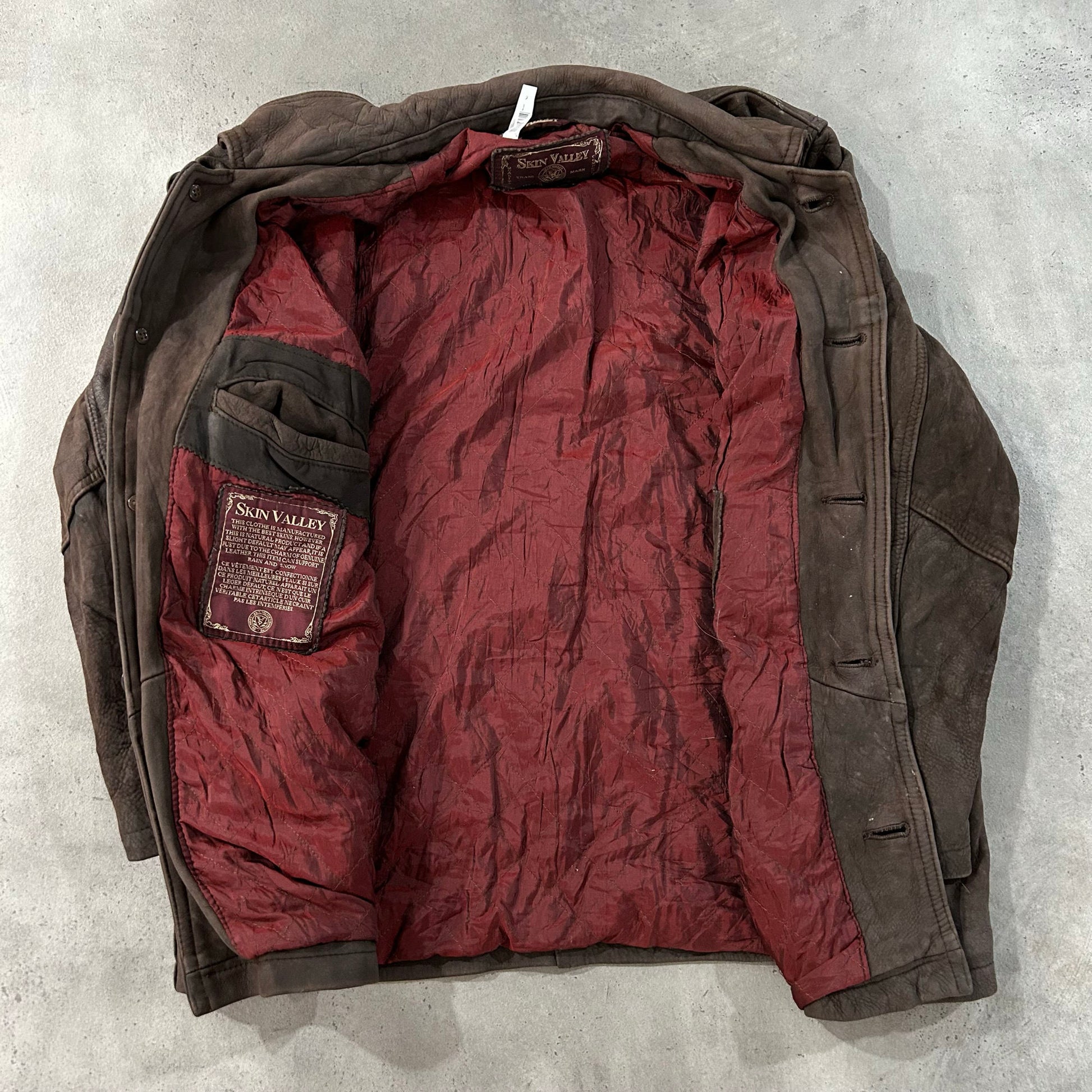 Vintage France Leather Jackets