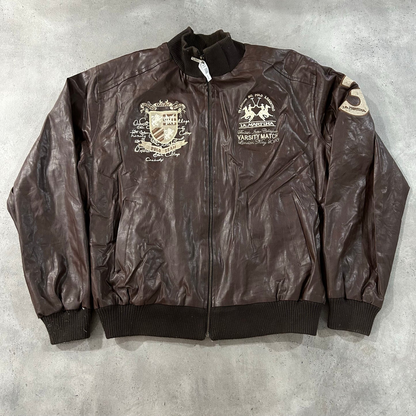 Vintage Turkey Sportswear Leather Jackets