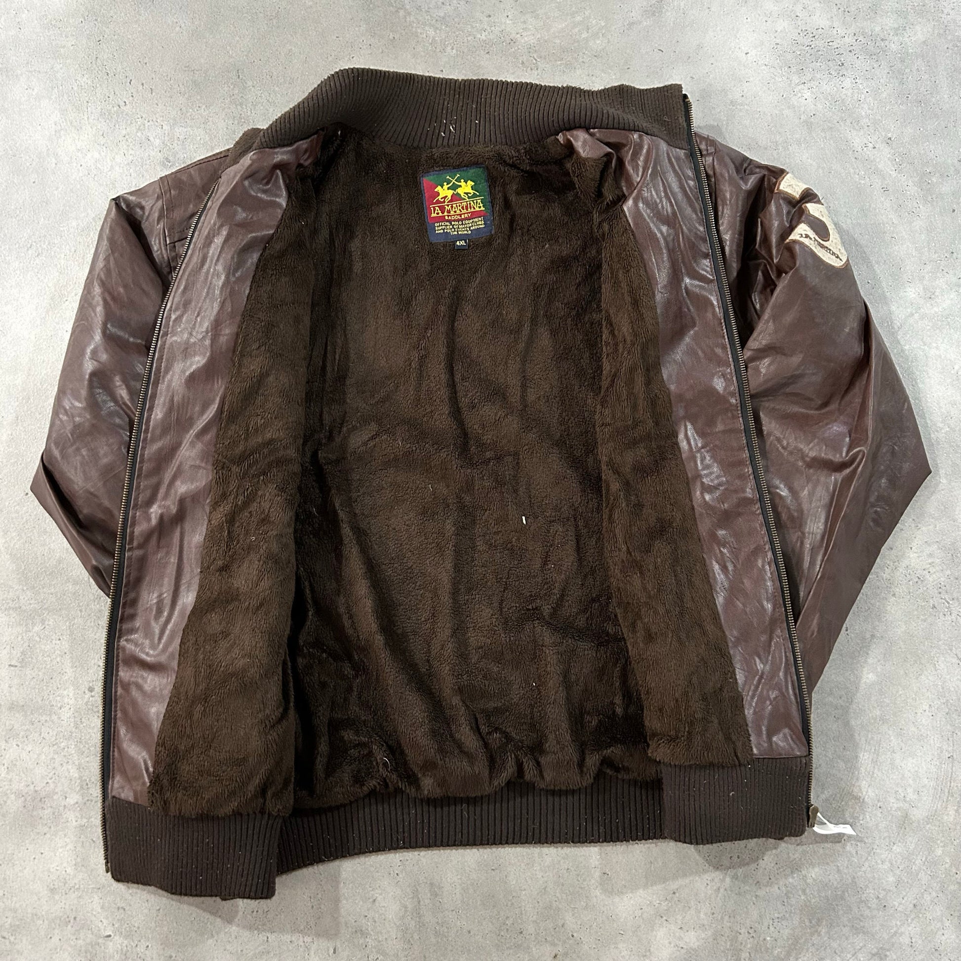 Vintage Turkey Sportswear Leather Jackets