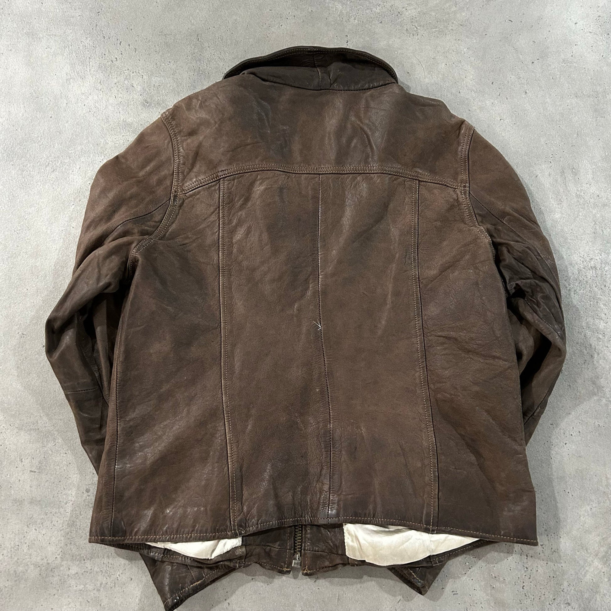 Vintage 70s-90s France Chevignon Retro Leather Jackets