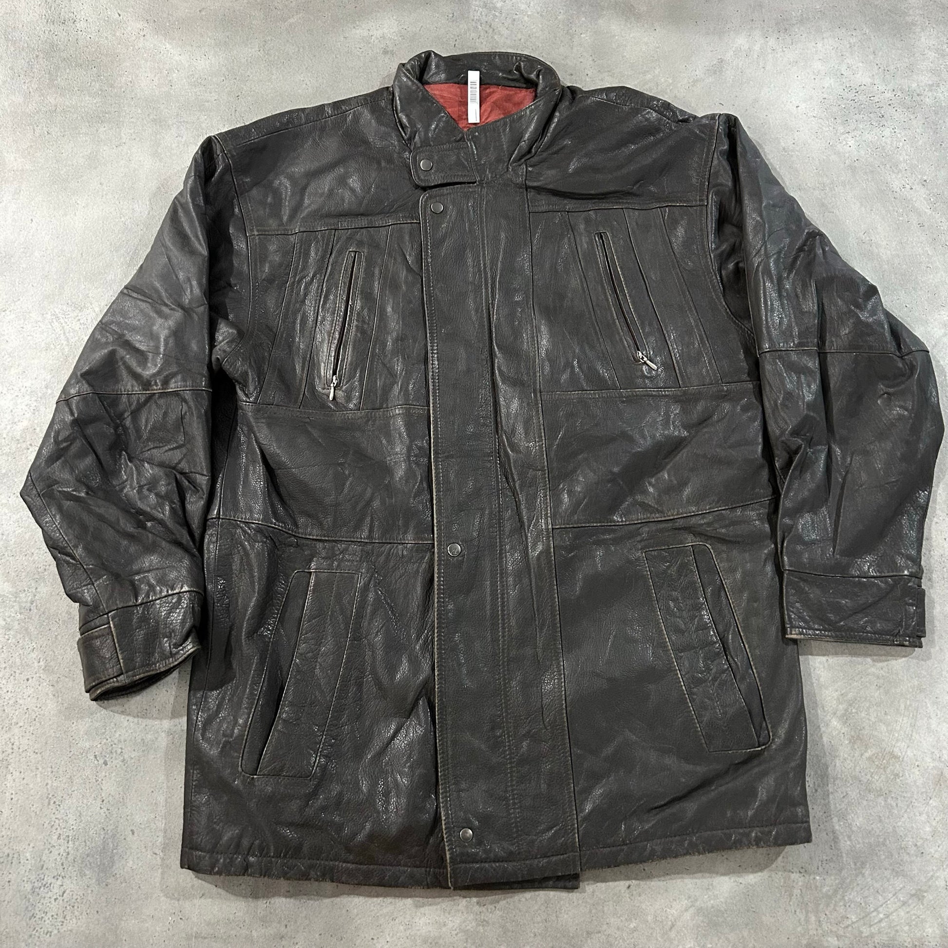 Vintage 70s-90s France Mid-Length Leather Jackets