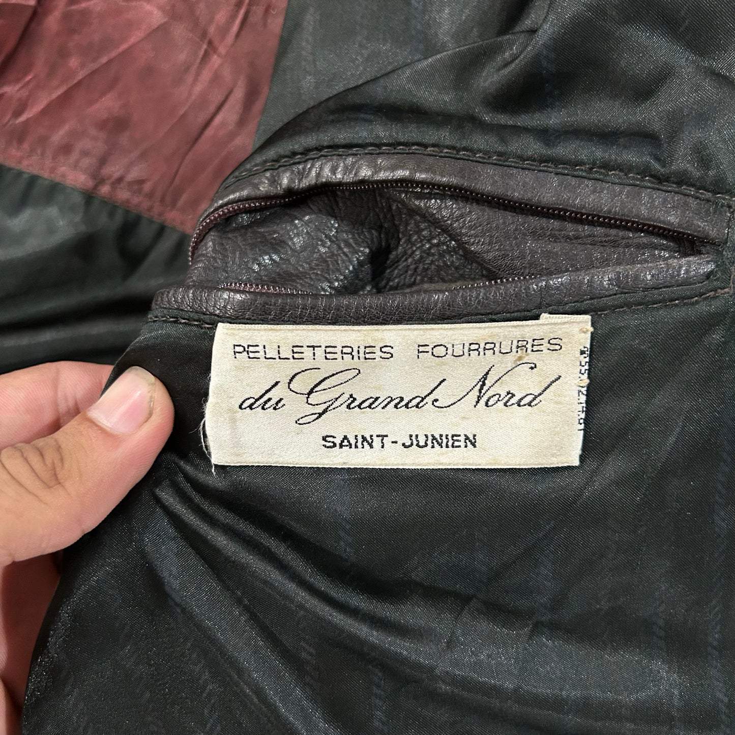 Vintage 70s-90s France Mid-Length Leather Jackets