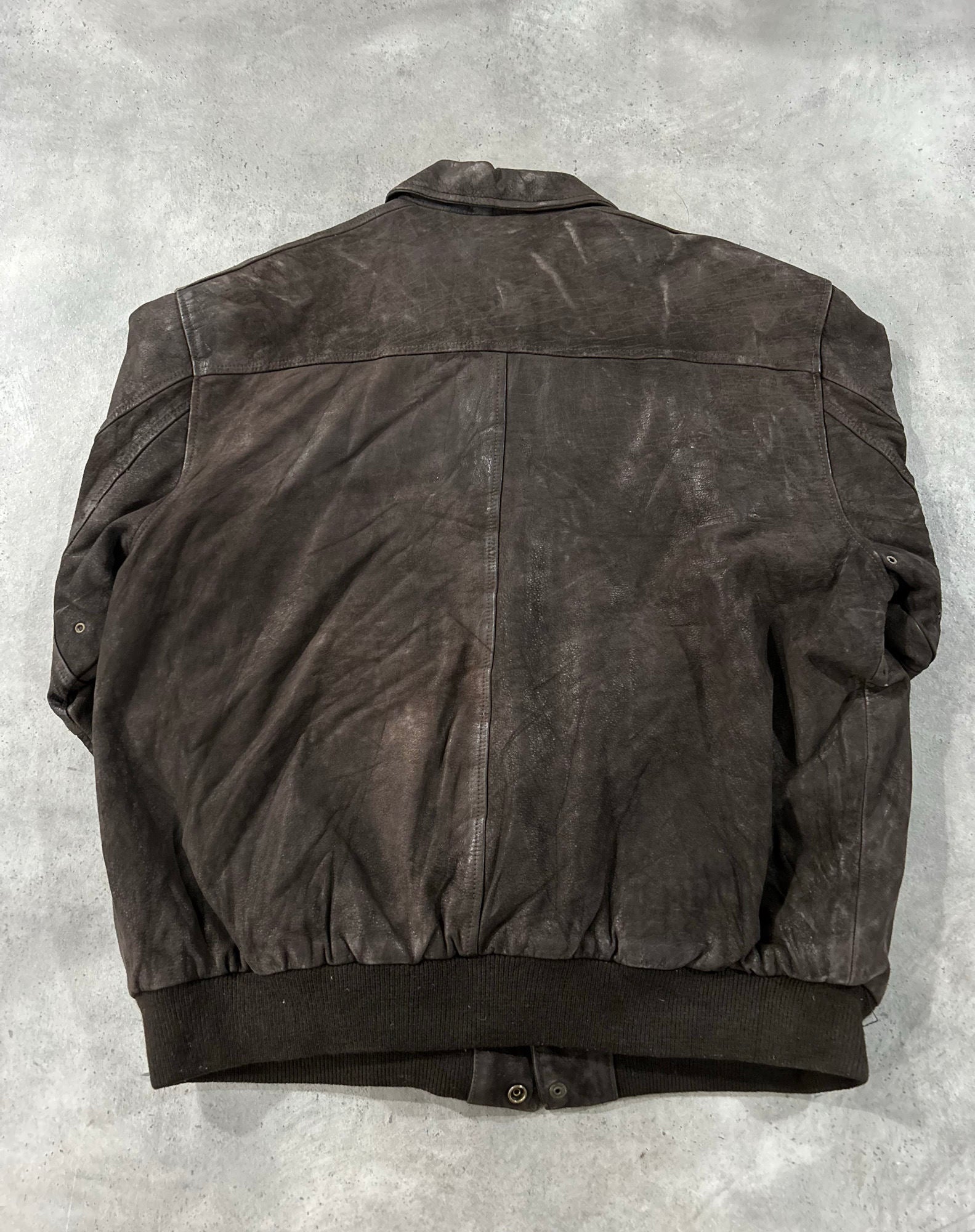 Vintage 70s-90s Marlboro Retro A-2 Leather Jackets
