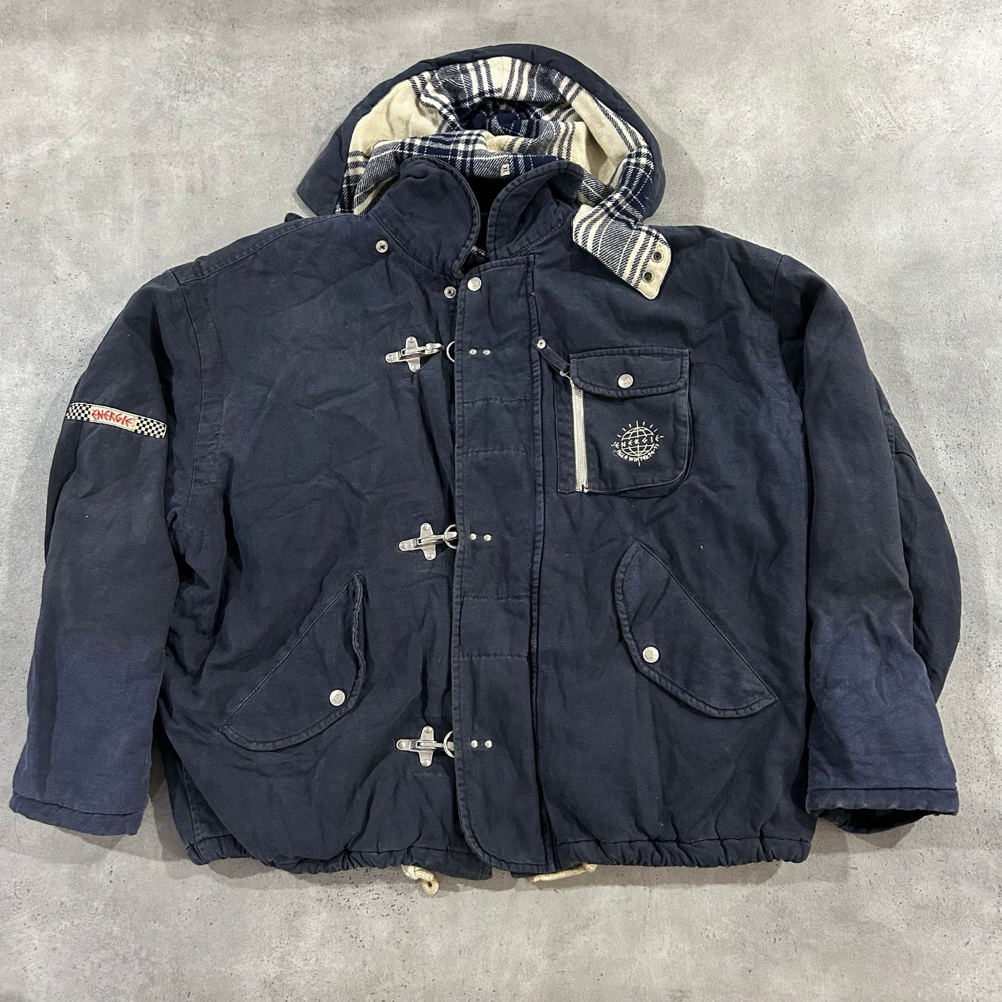 Vintage 70s-90s Italy Retro Hooded Jackets