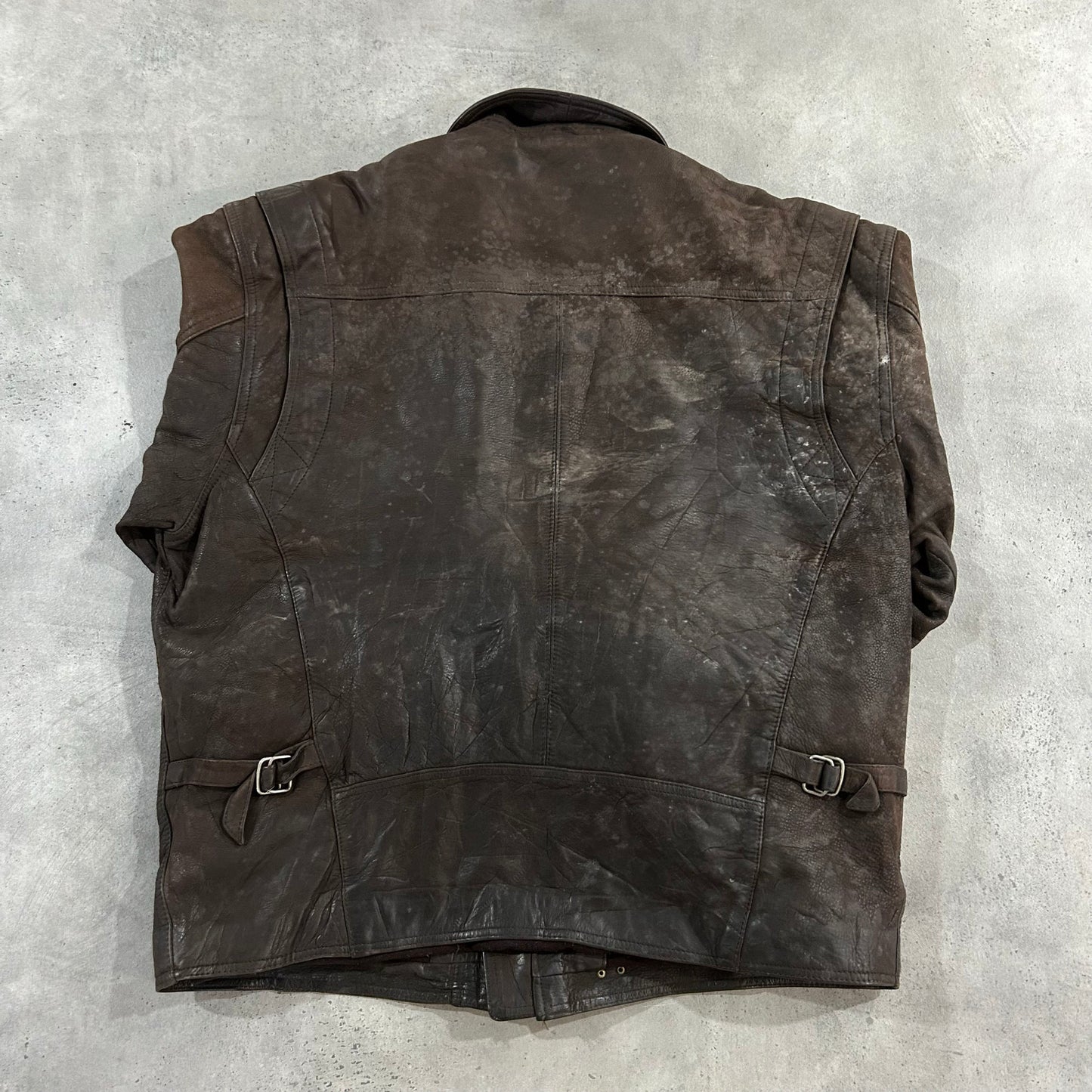 Vintage 70s-90s France Oakwood Leather Jackets