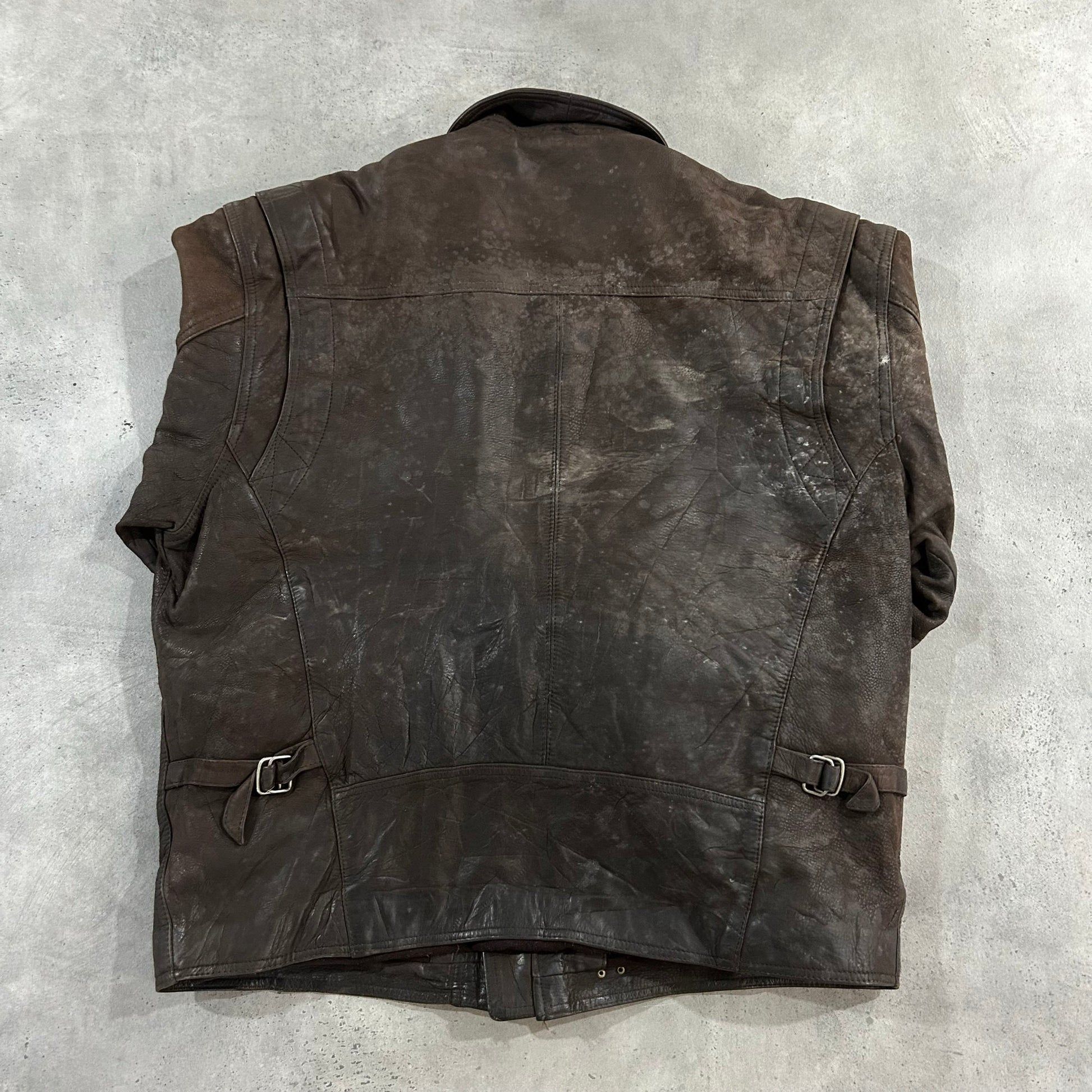 Vintage 70s-90s France Oakwood Leather Jackets