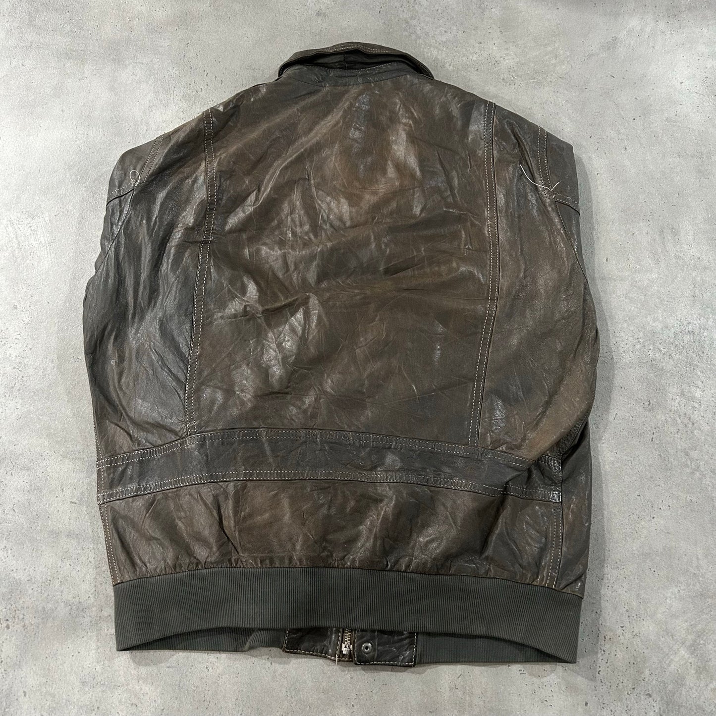 Vintage Italy Military Flight Leather Jackets