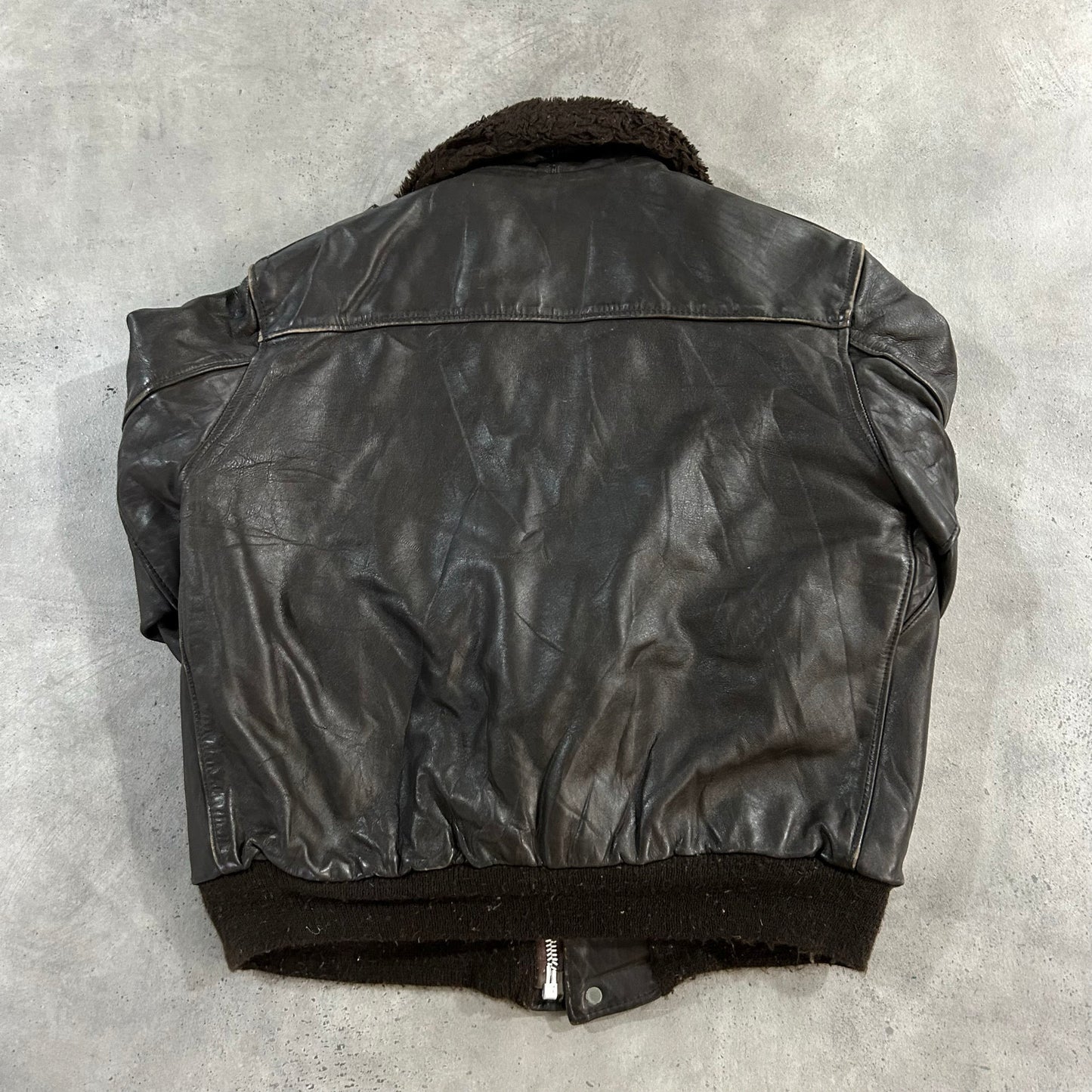 Vintage 70s-90s USA Schott Military Flight Leather Jackets