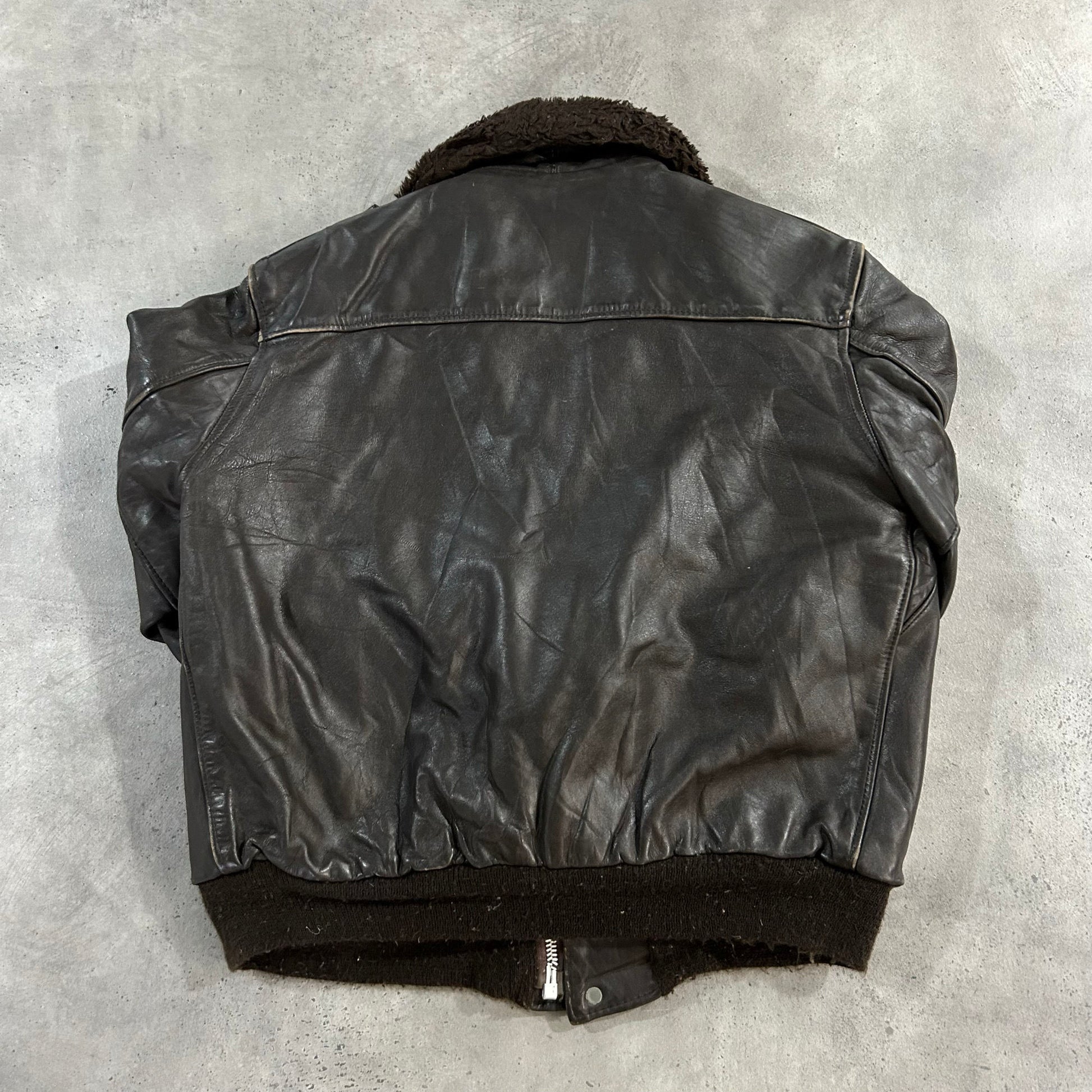 Vintage 70s-90s USA Schott Military Flight Leather Jackets