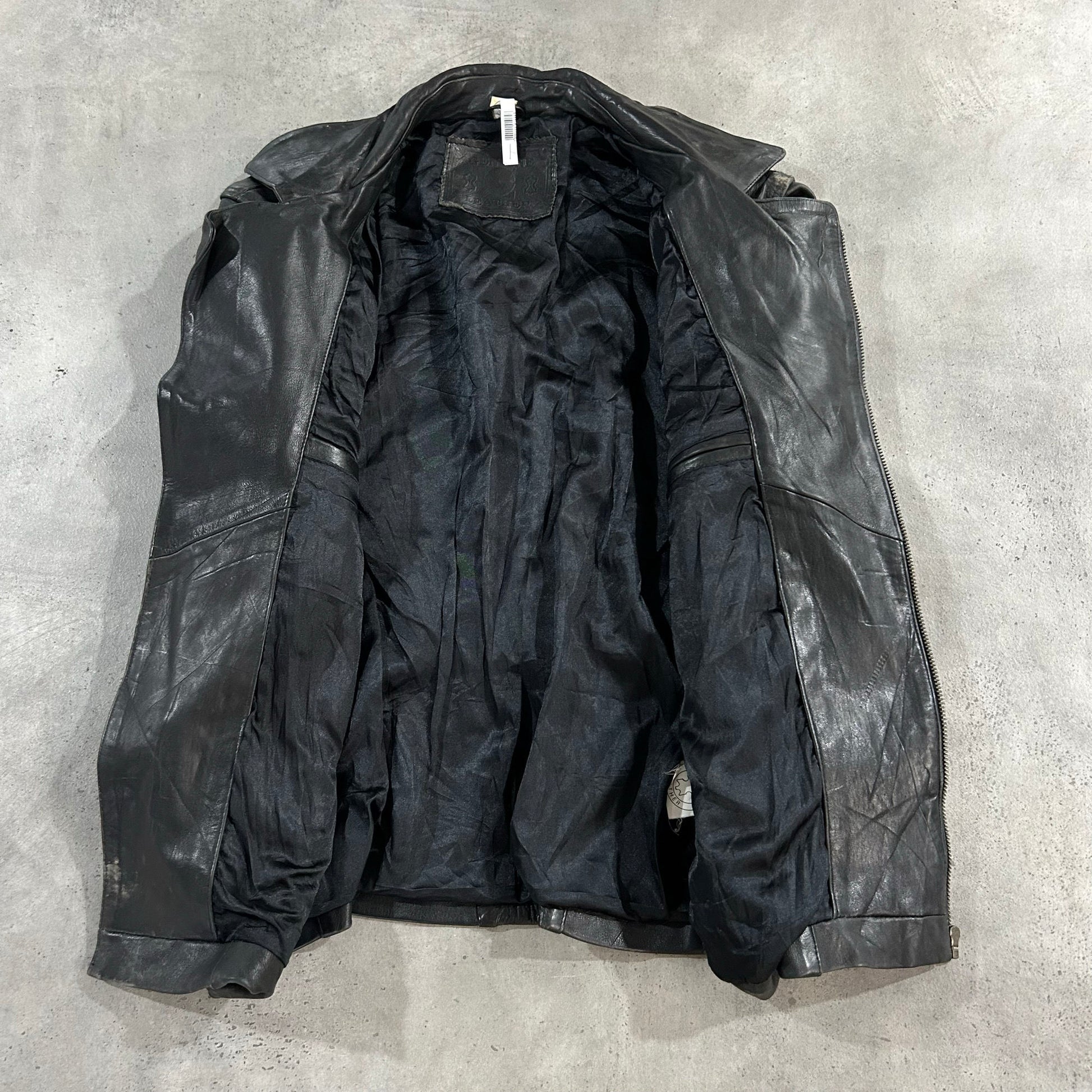 Vintage 70s-90s Germany Double Rider Leather Jackets