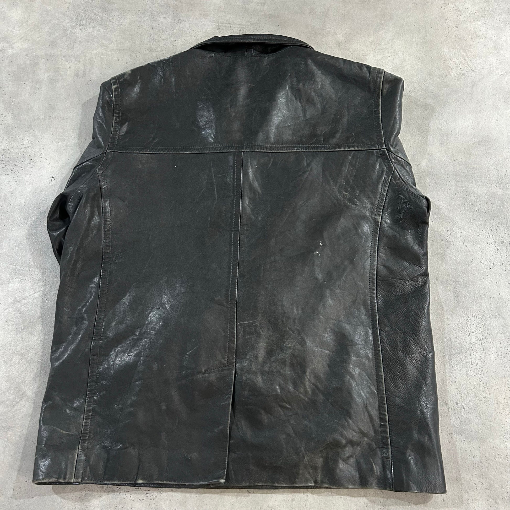 Vintage 70s-90s Oakwood Mid-Length Leather Jackets