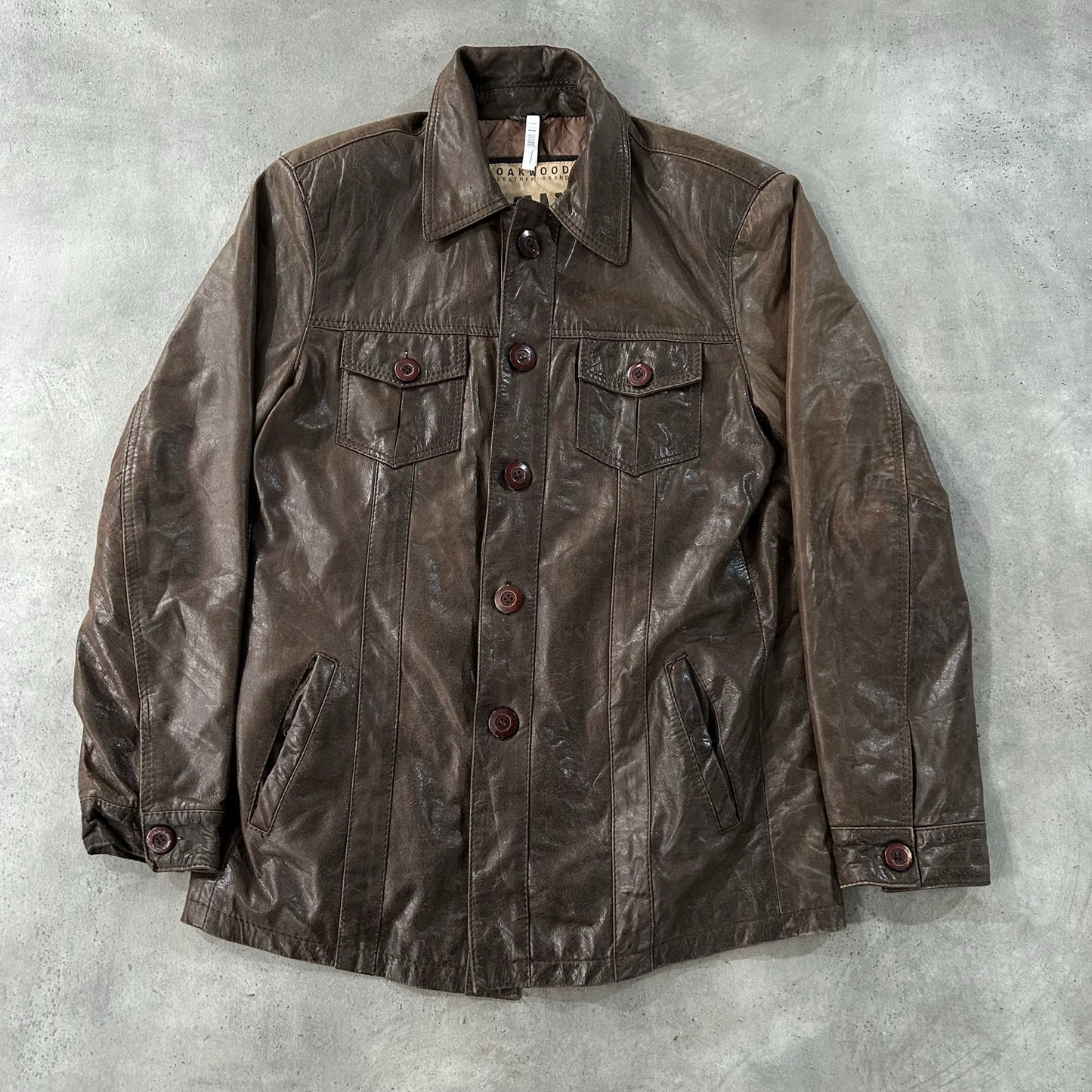 Vintage Oakwood Leather Jackets
