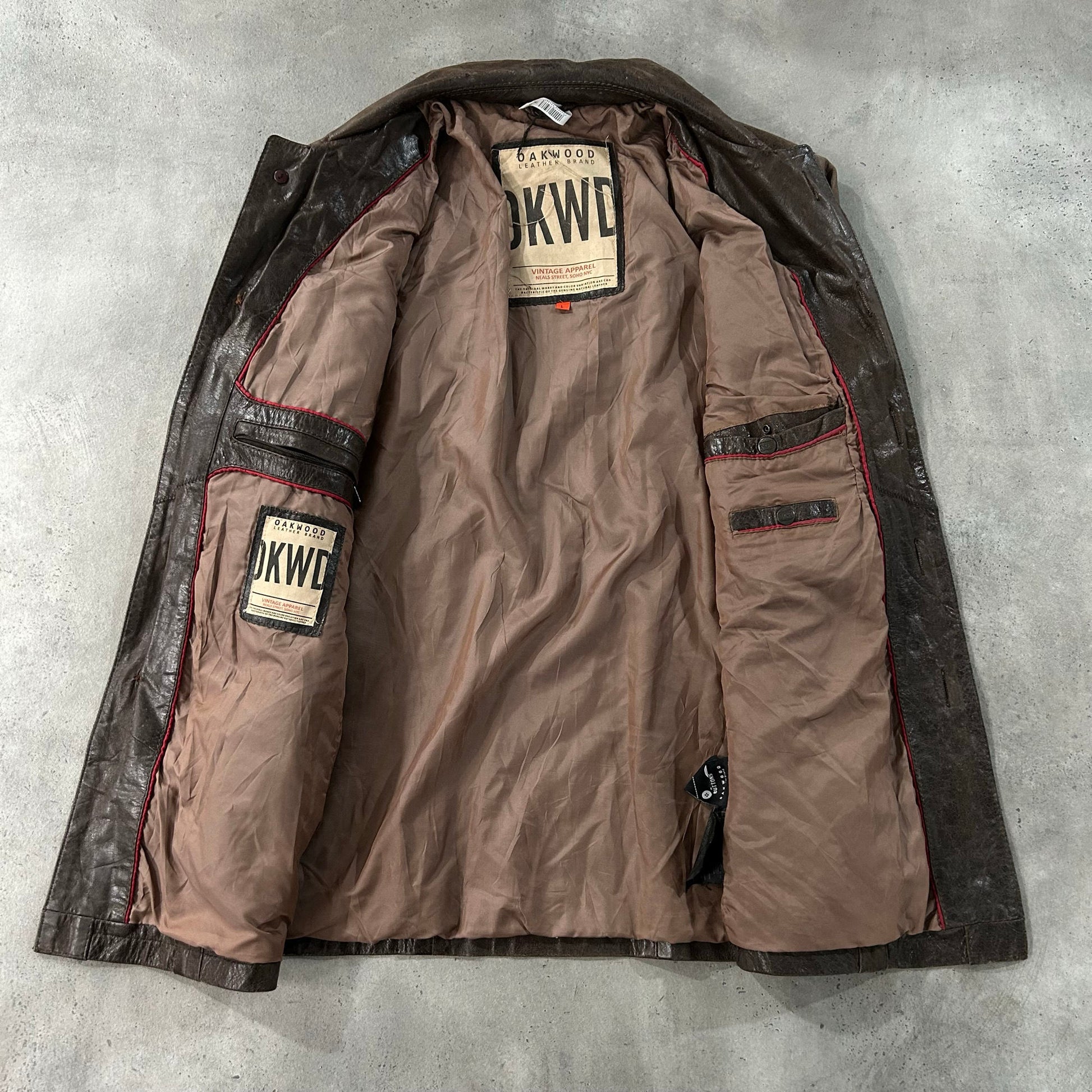 Vintage Oakwood Leather Jackets