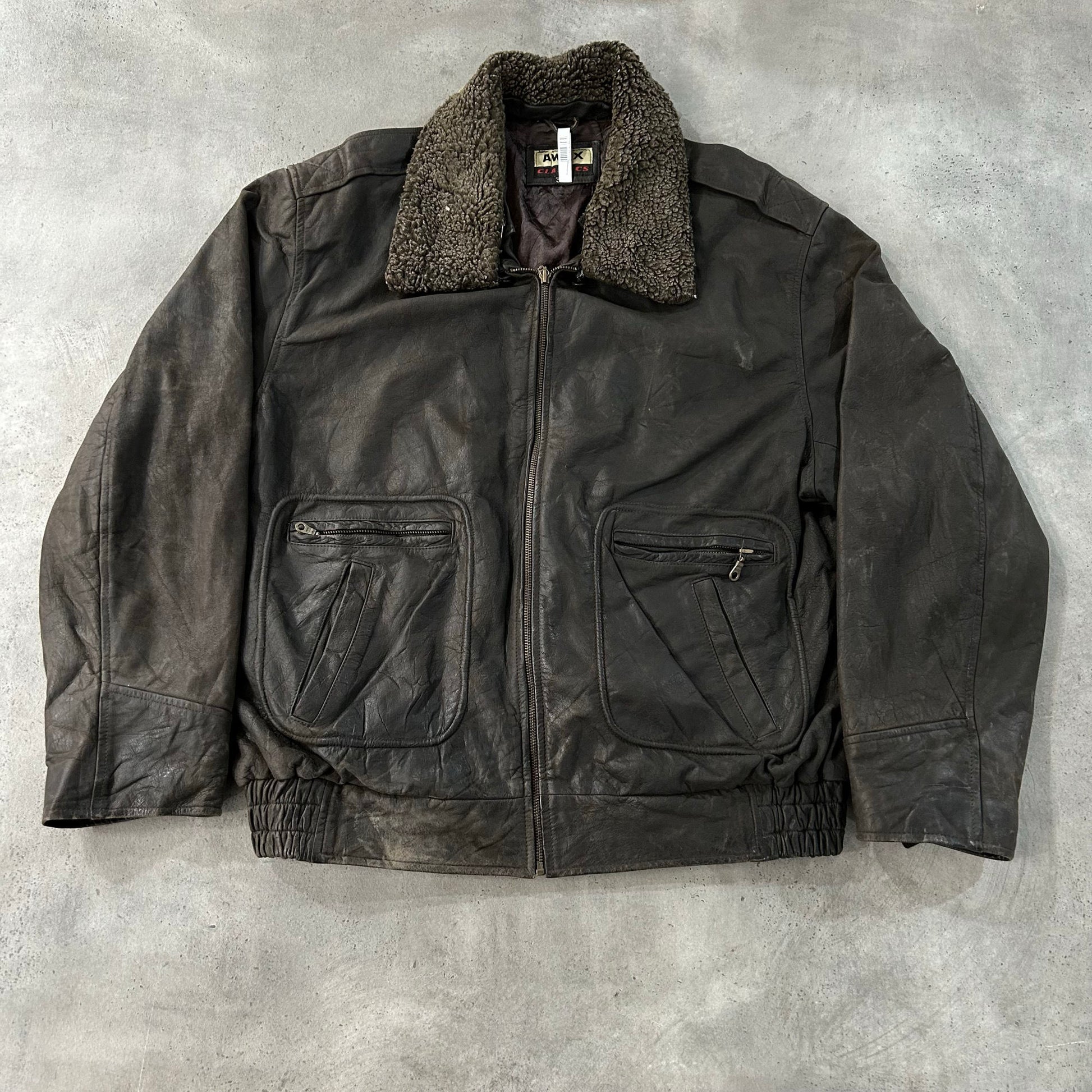 Vintage 70s-90s Retro Flight Leather Jackets