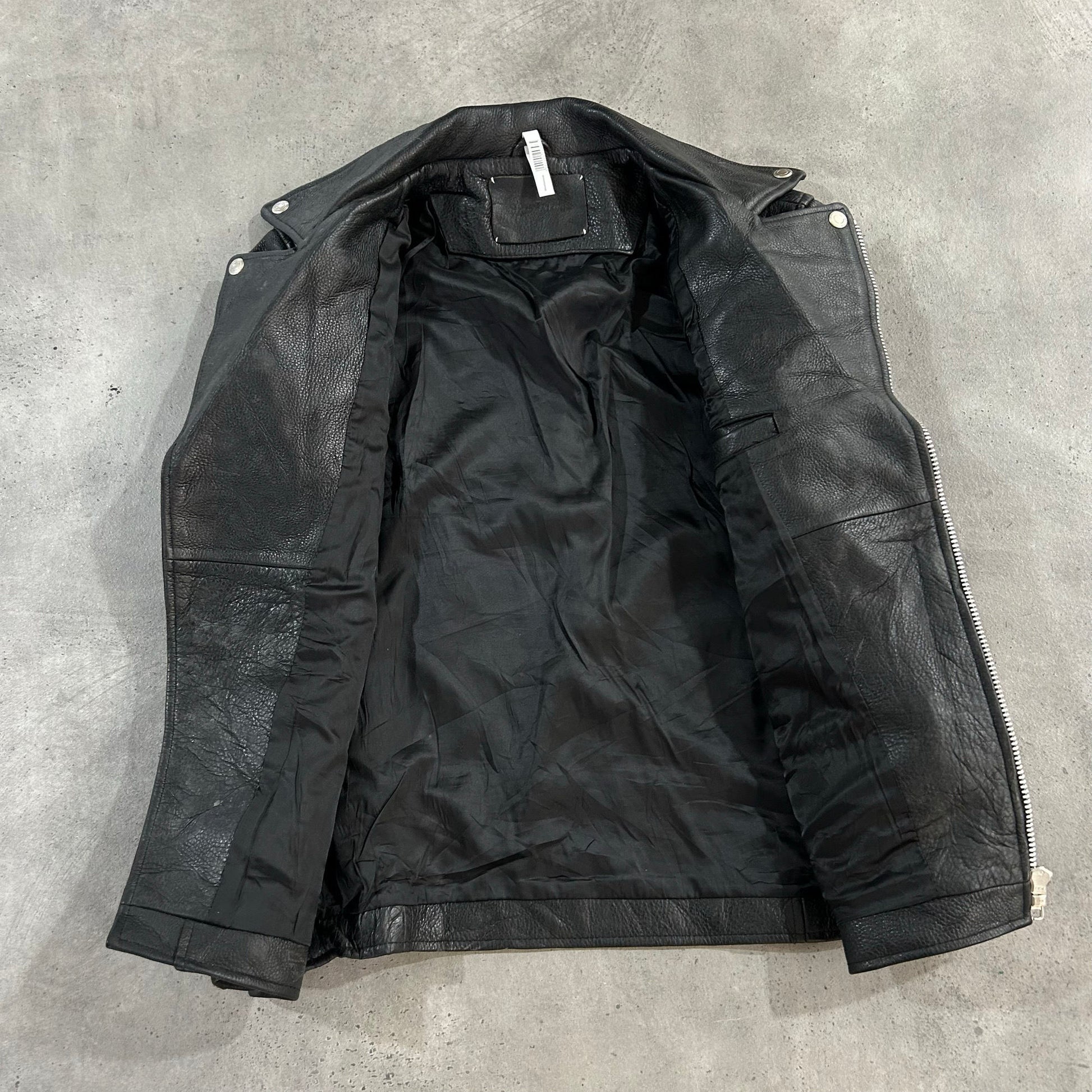 Vintage South Korea Retro Double Rider Leather Jackets