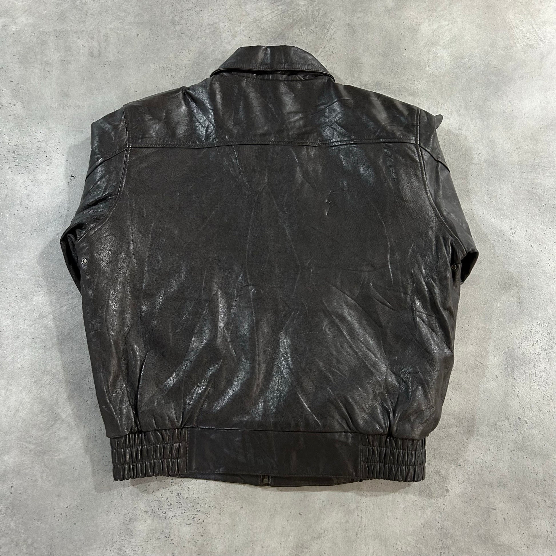 Vintage 70s-90s Germany Military Leather Jackets