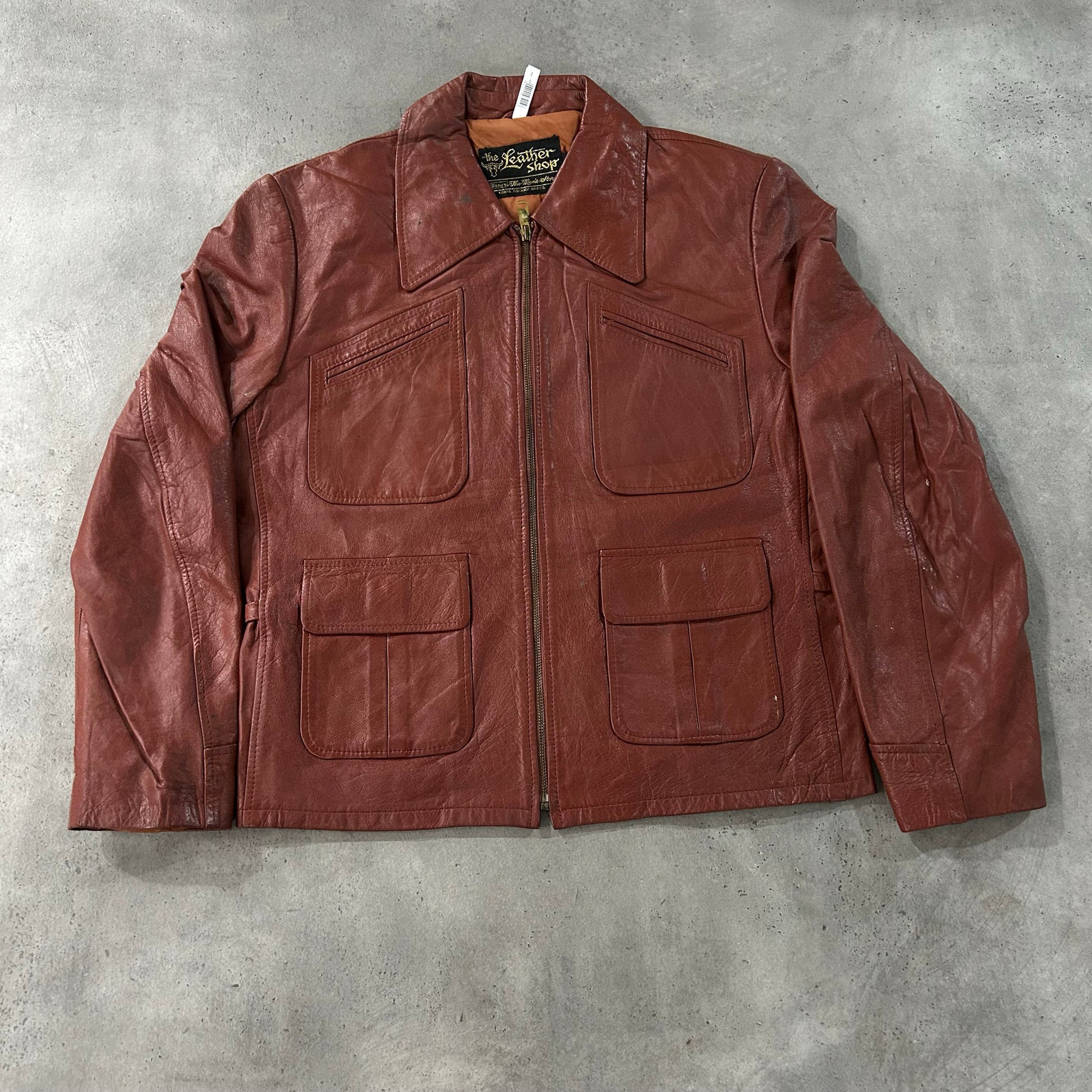 Vintage 70s-90s South Korea Sears Leather Jackets