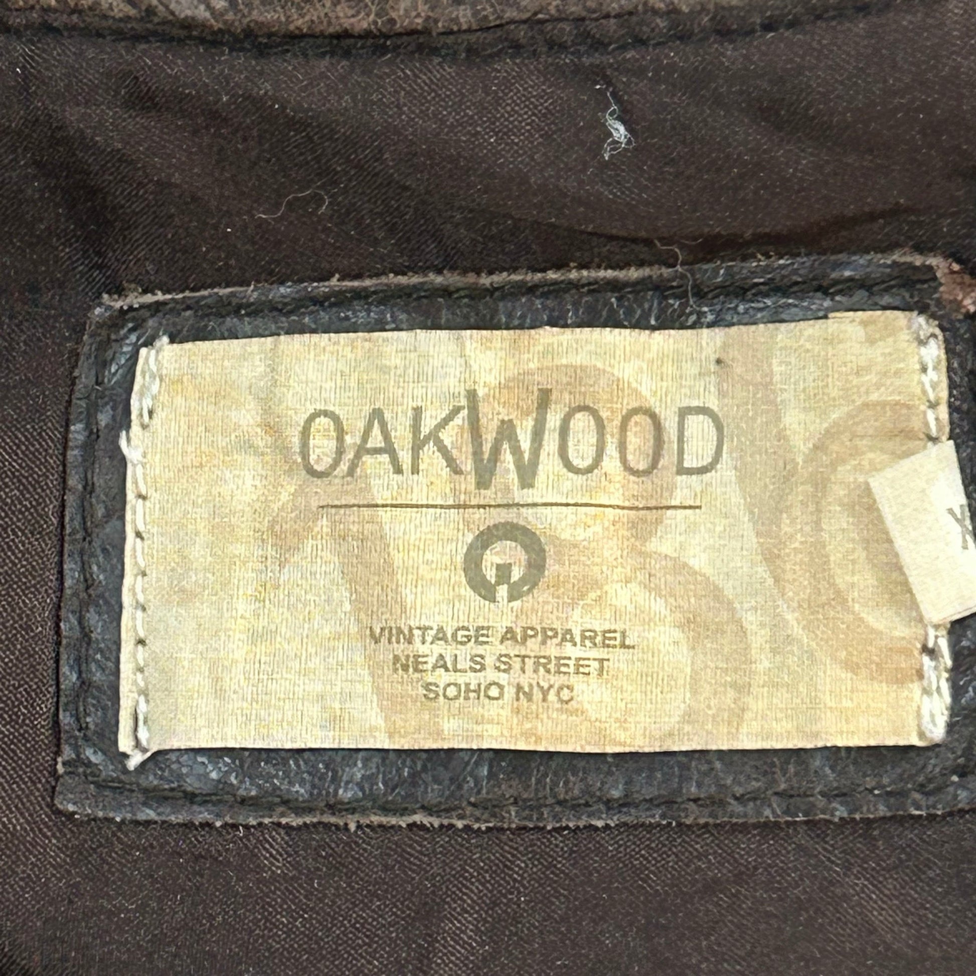 Vintage 70s-90s Oakwood Retro Leather Jackets