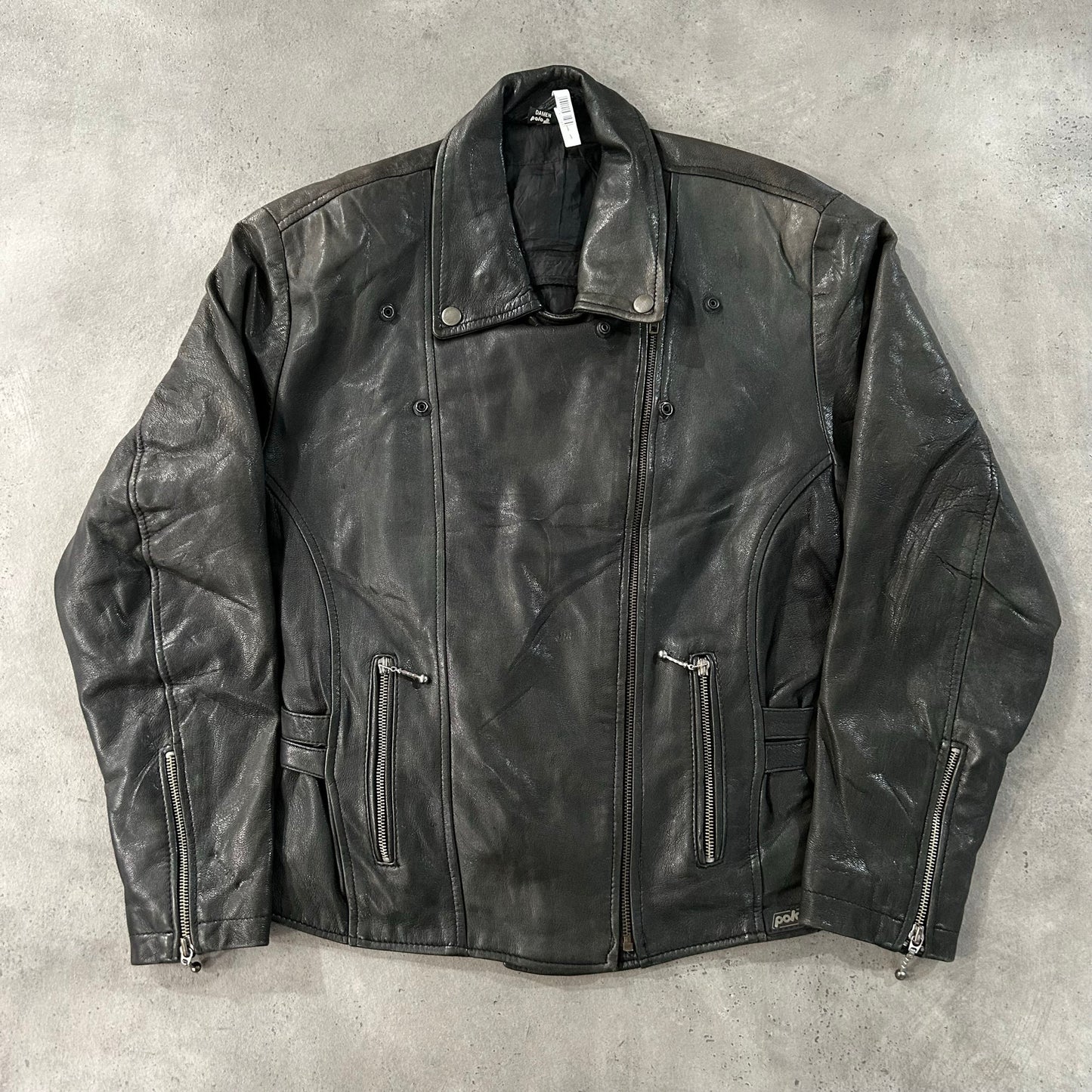 Vintage 70s-90s Germany Double Rider Leather Jackets
