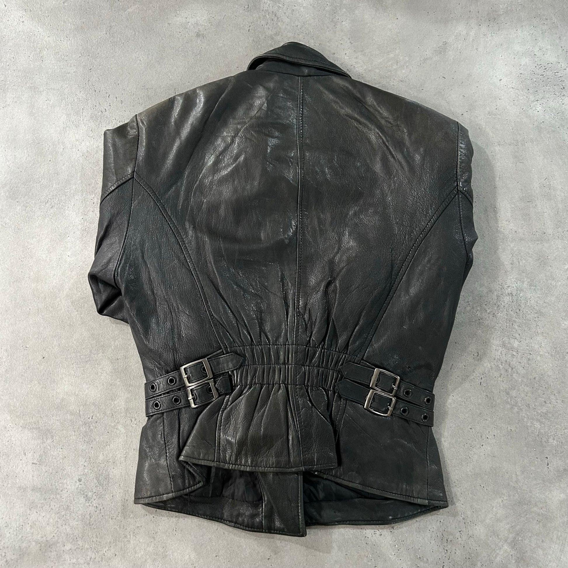 Vintage 70s-90s Germany Double Rider Leather Jackets