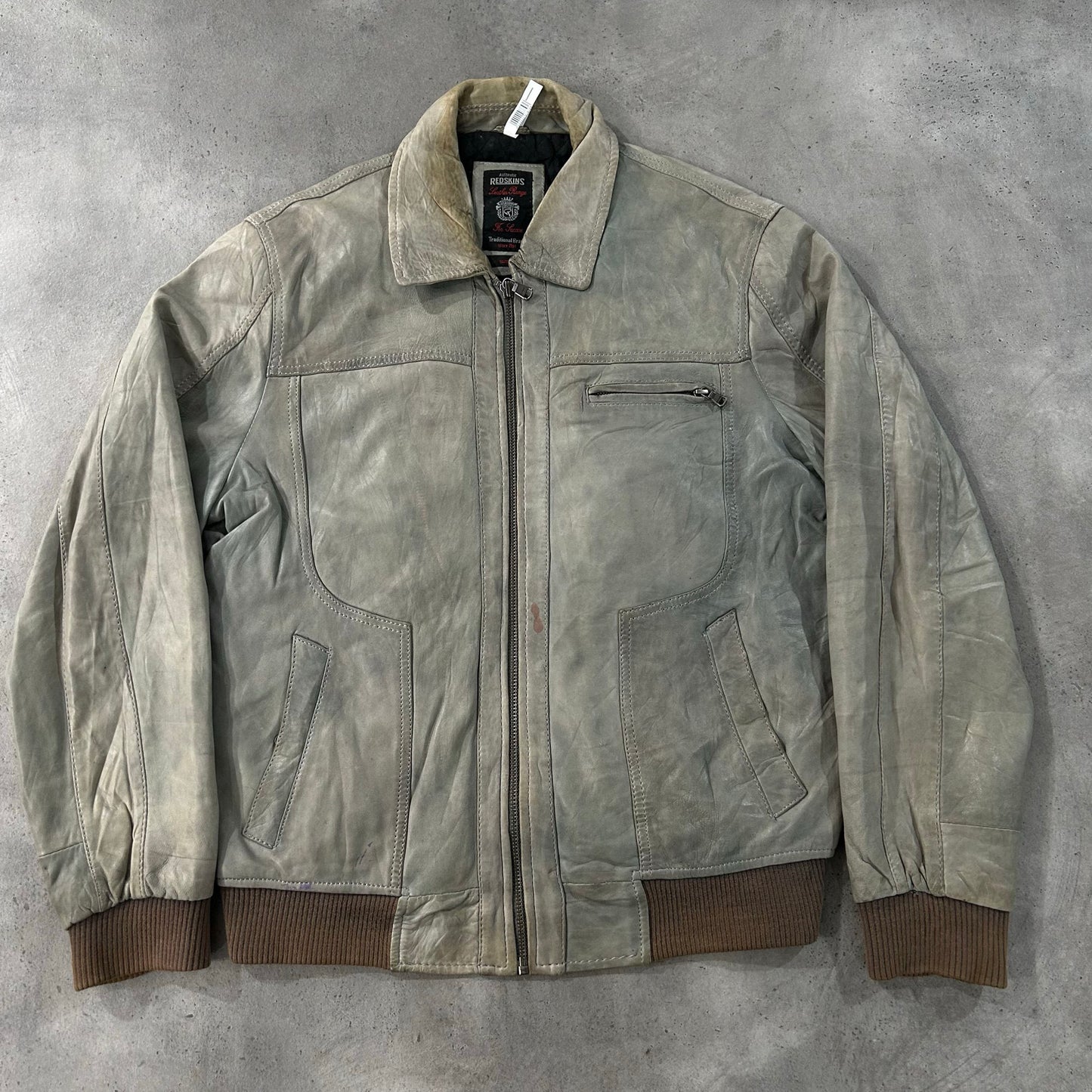 Vintage Redskins Retro Leather Jackets