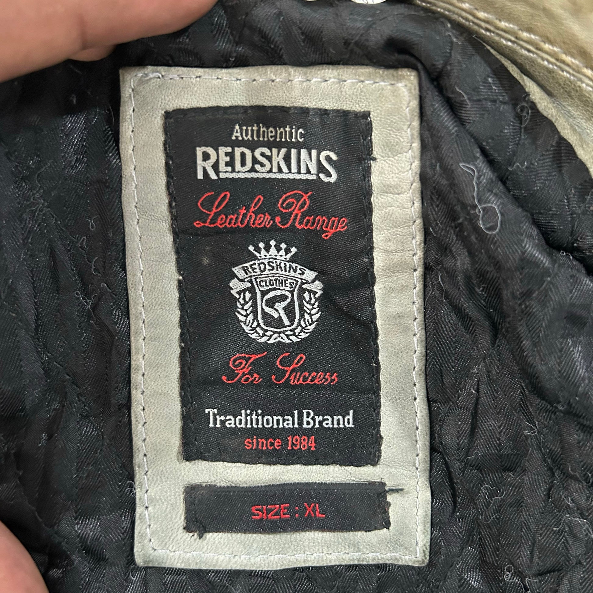 Vintage Redskins Retro Leather Jackets