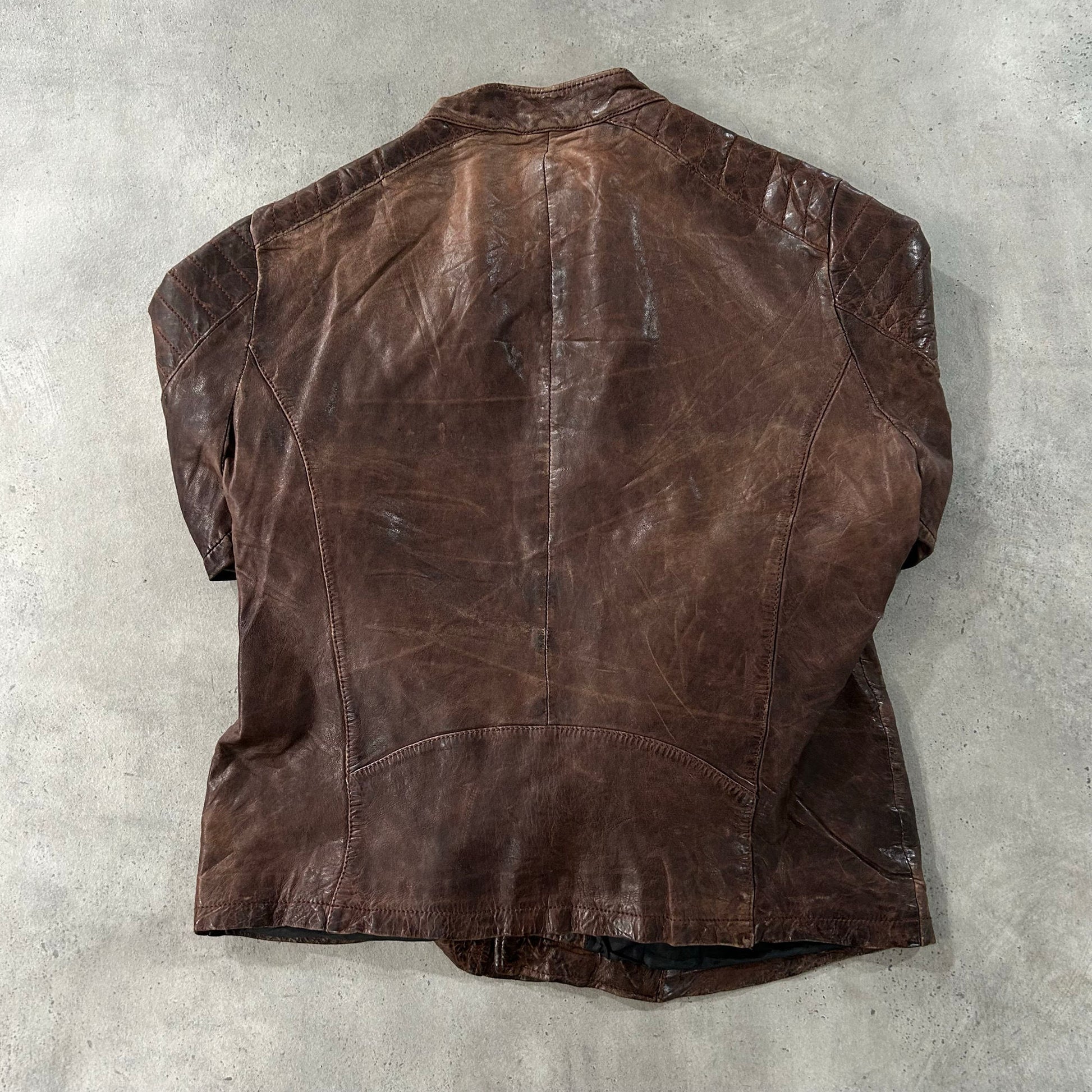 Vintage Oakwood Double Rider Leather Jackets
