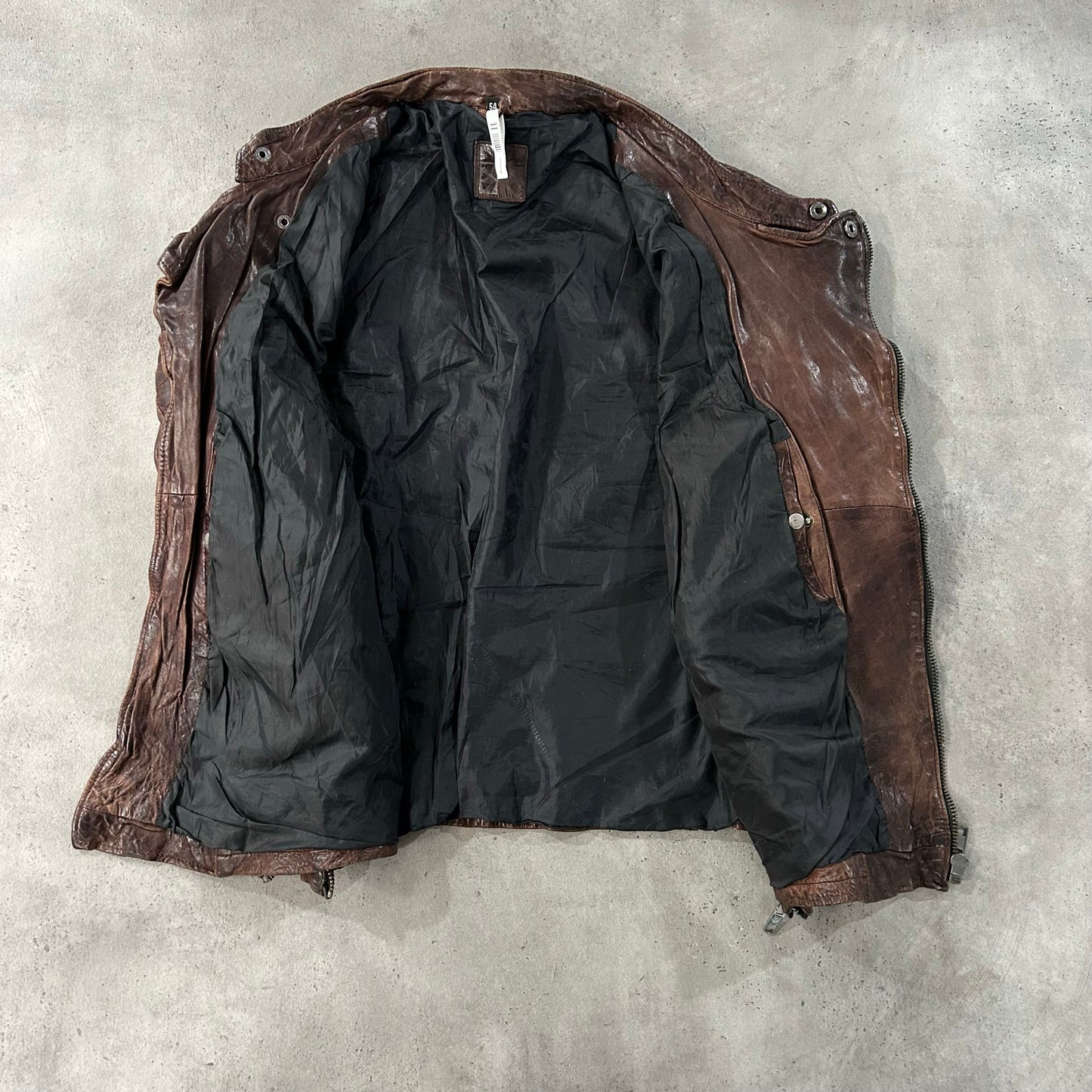 Vintage Oakwood Double Rider Leather Jackets
