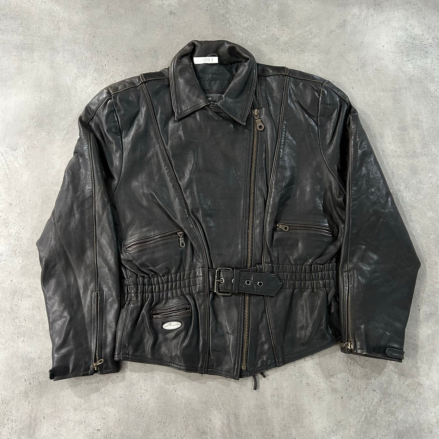 Vintage 70s-90s Retro Double Rider Leather Jackets