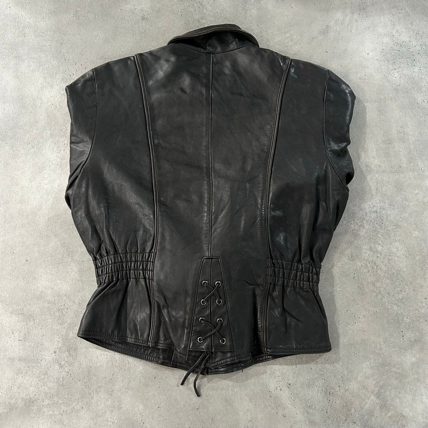 Vintage 70s-90s Retro Double Rider Leather Jackets
