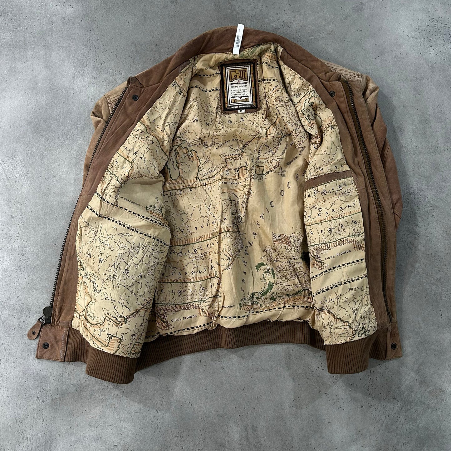 Vintage 70s-90s South Korea Military A-2 Leather Jackets