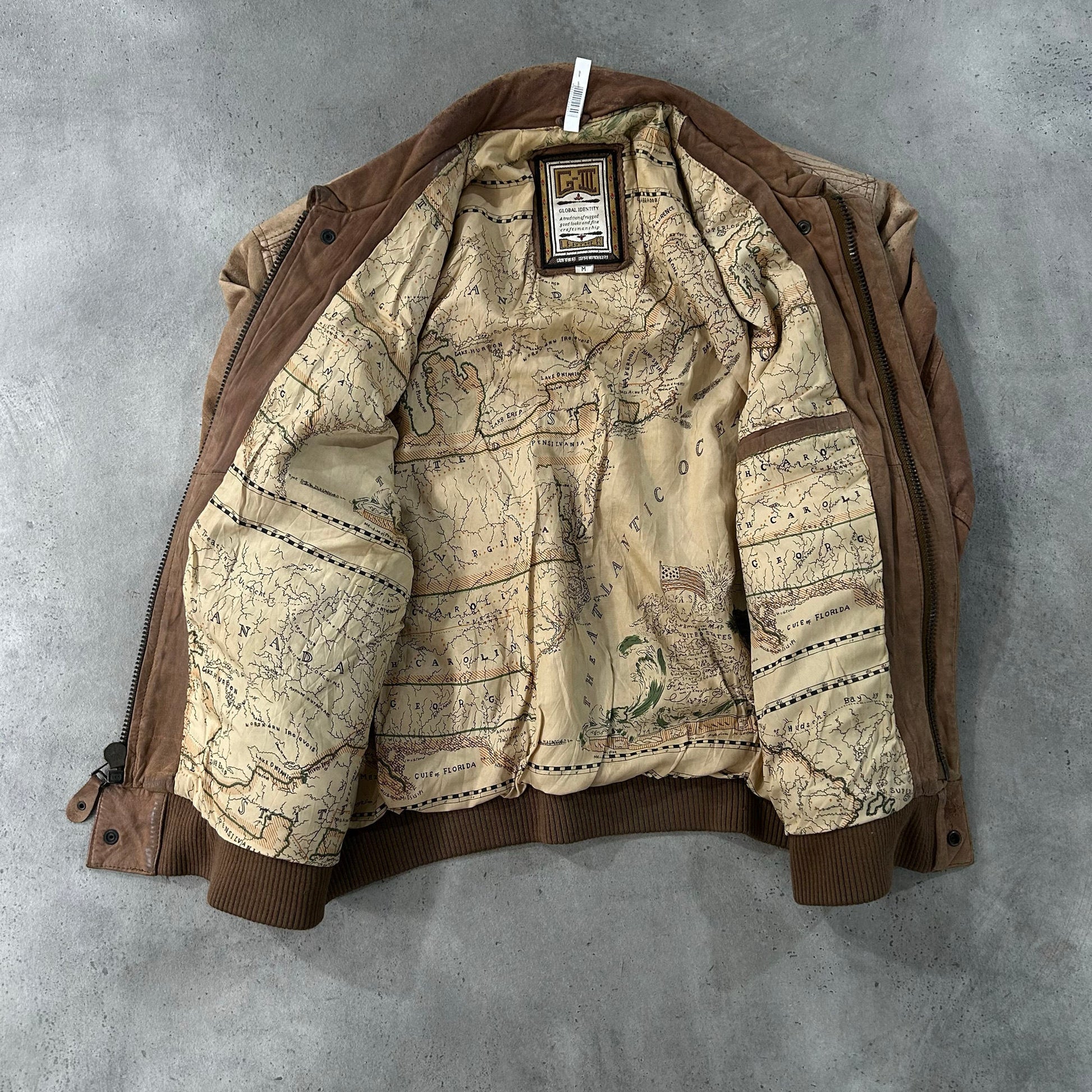 Vintage 70s-90s South Korea Military A-2 Leather Jackets