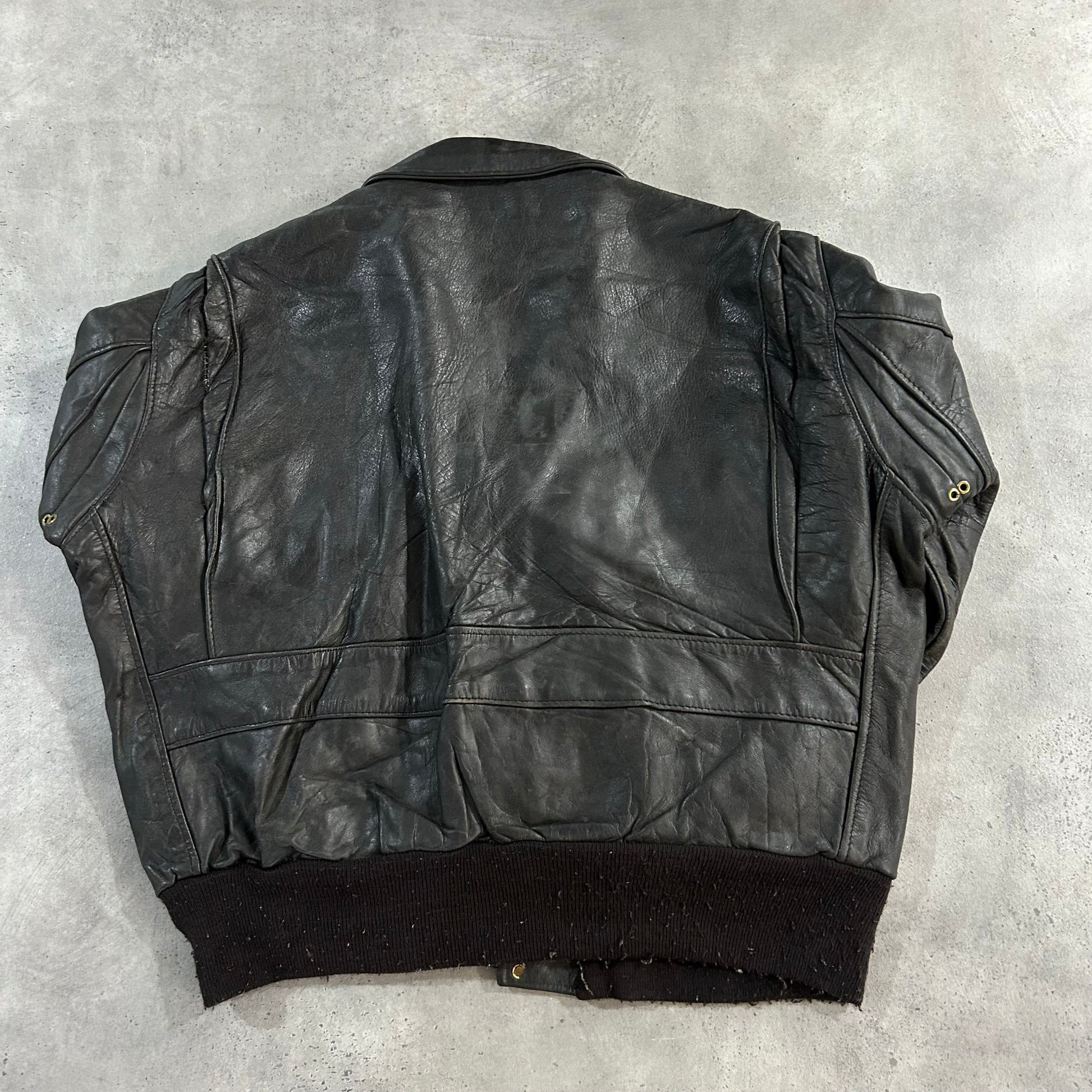 Vintage 70s-90s USA Schott Military A-2 Leather Jackets