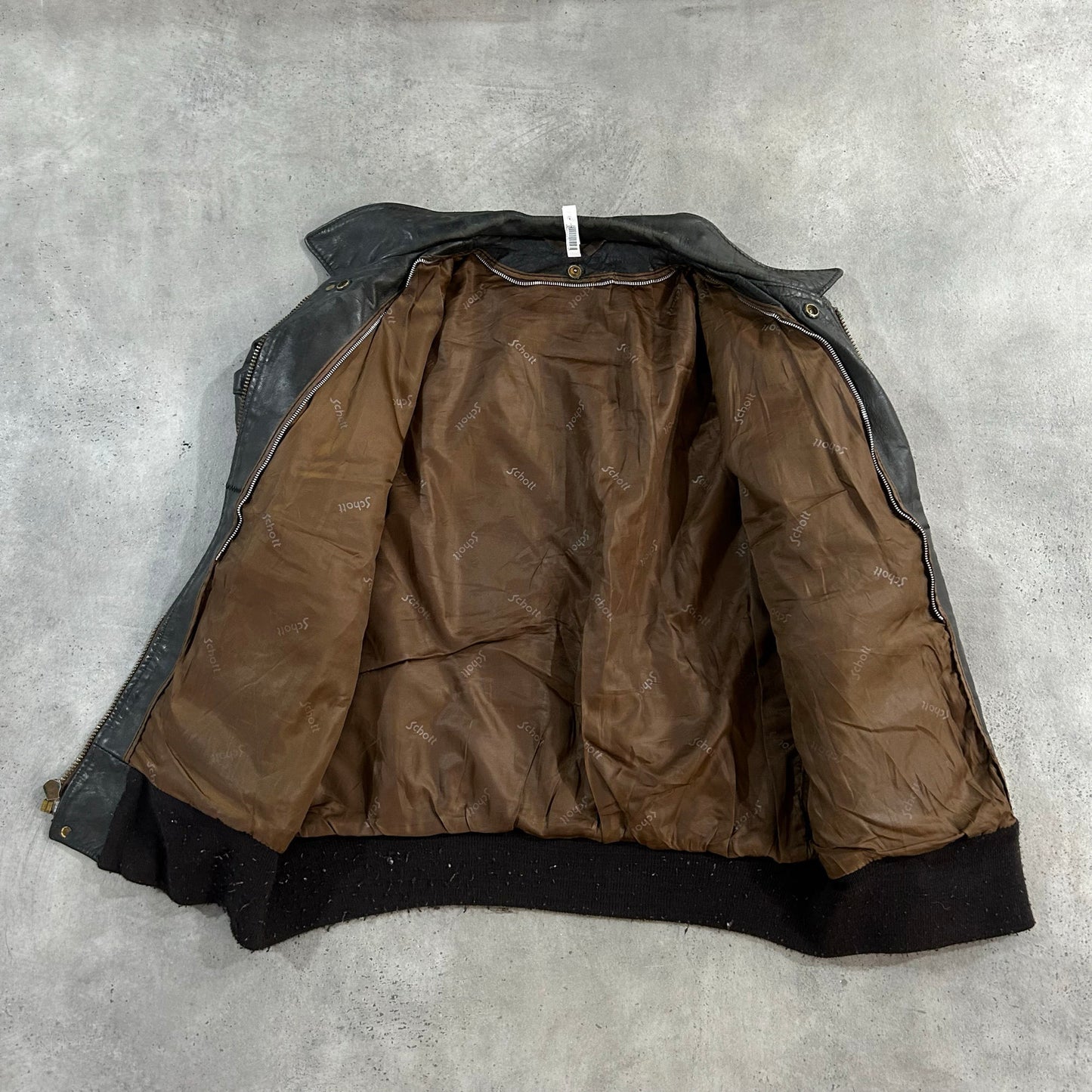 Vintage 70s-90s USA Schott Military A-2 Leather Jackets