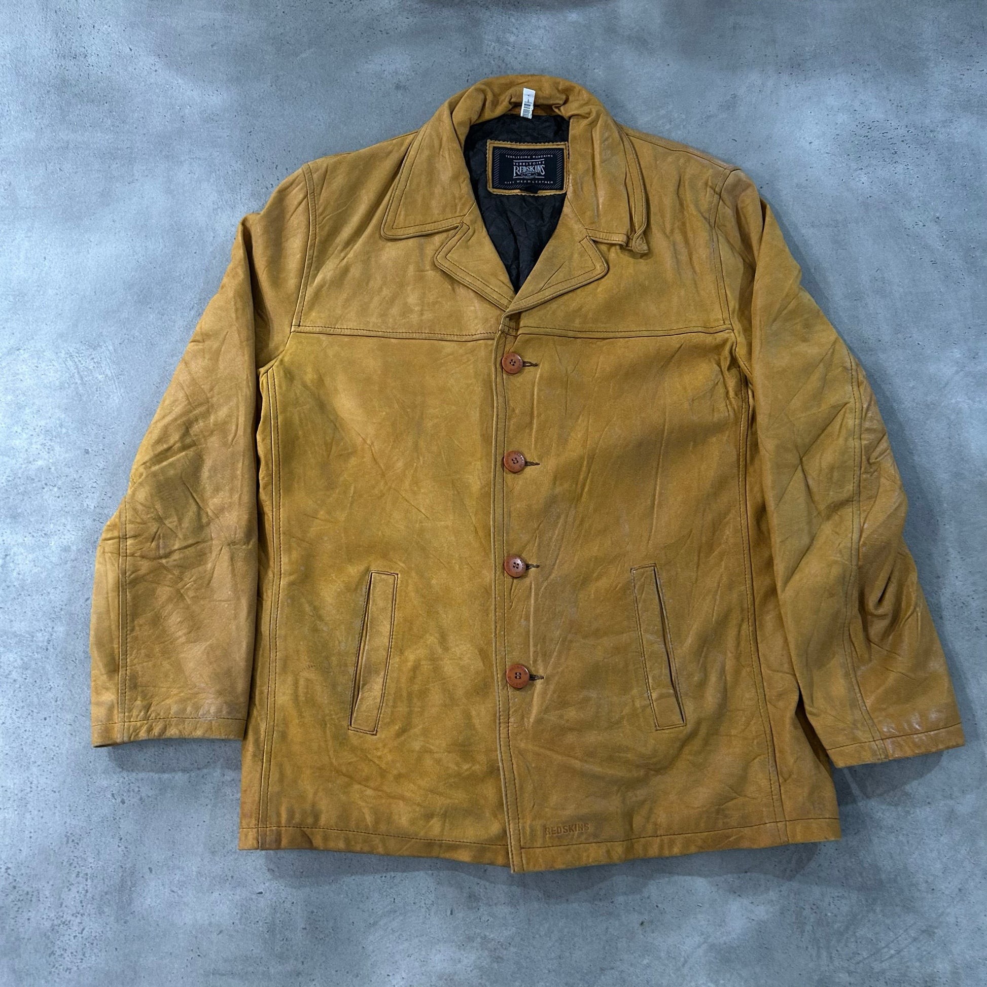 Vintage 70s-90s France Redskins Mid-Length Leather Jackets